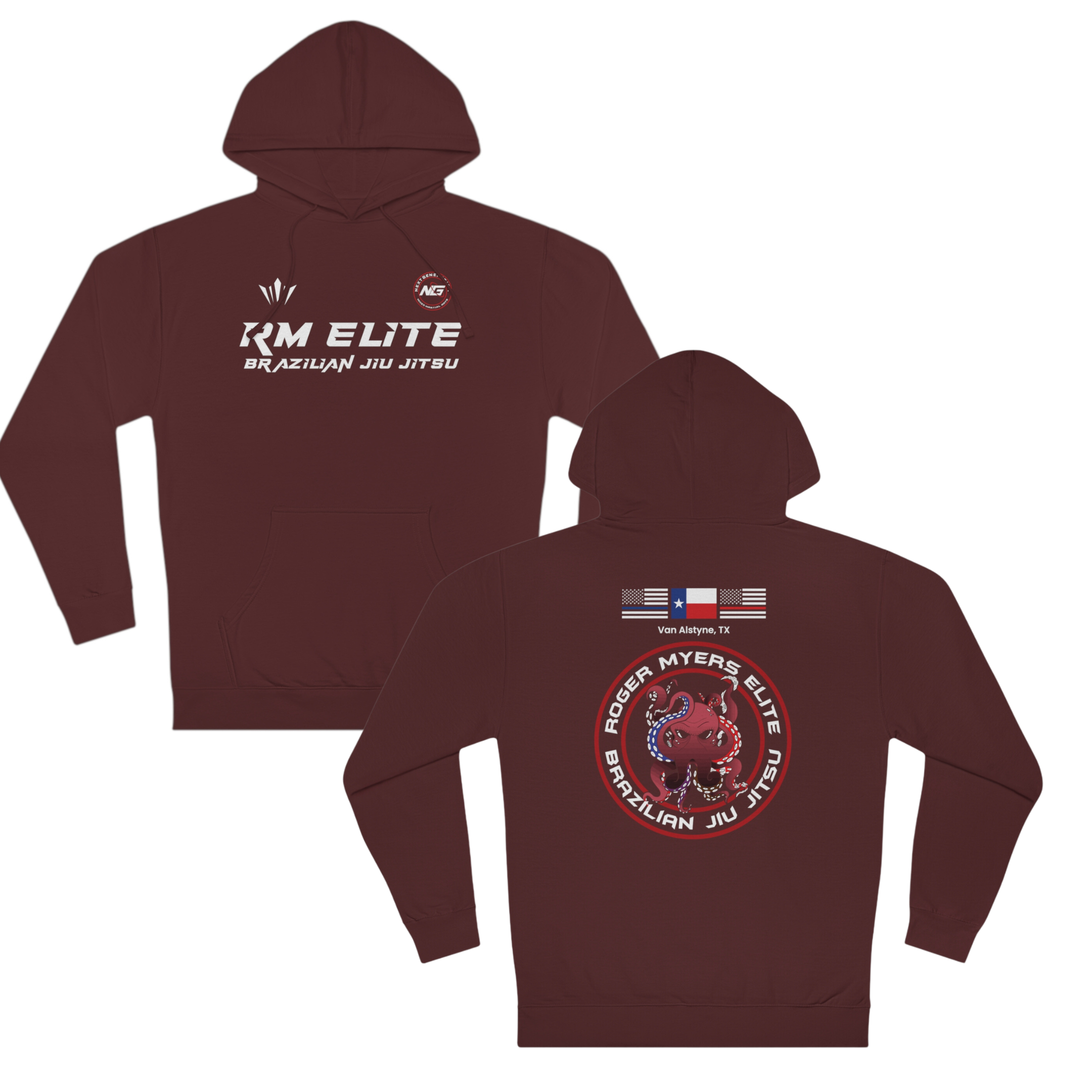 RM Elite Hoodie - Maroon