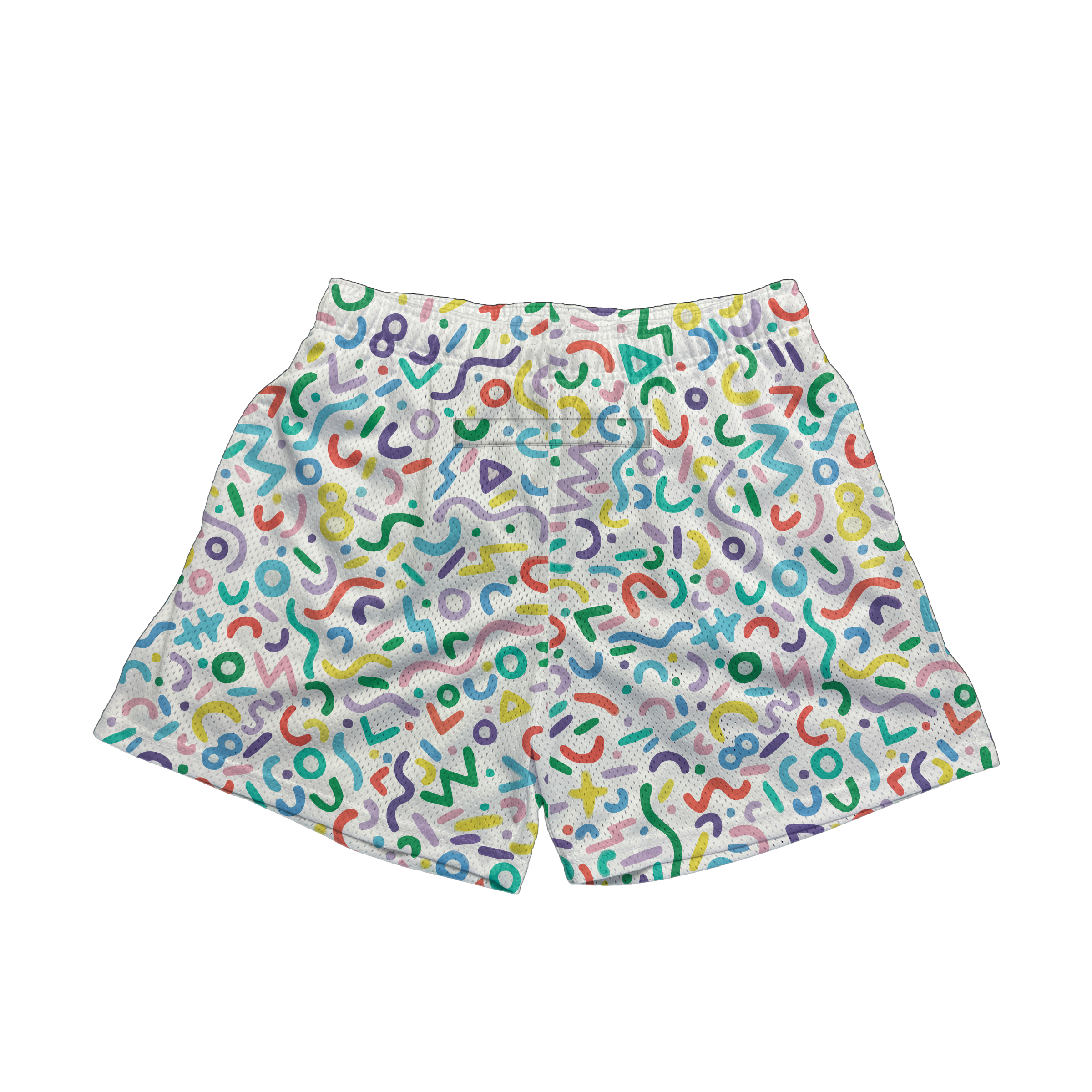 Mesh Shorts - Confetti