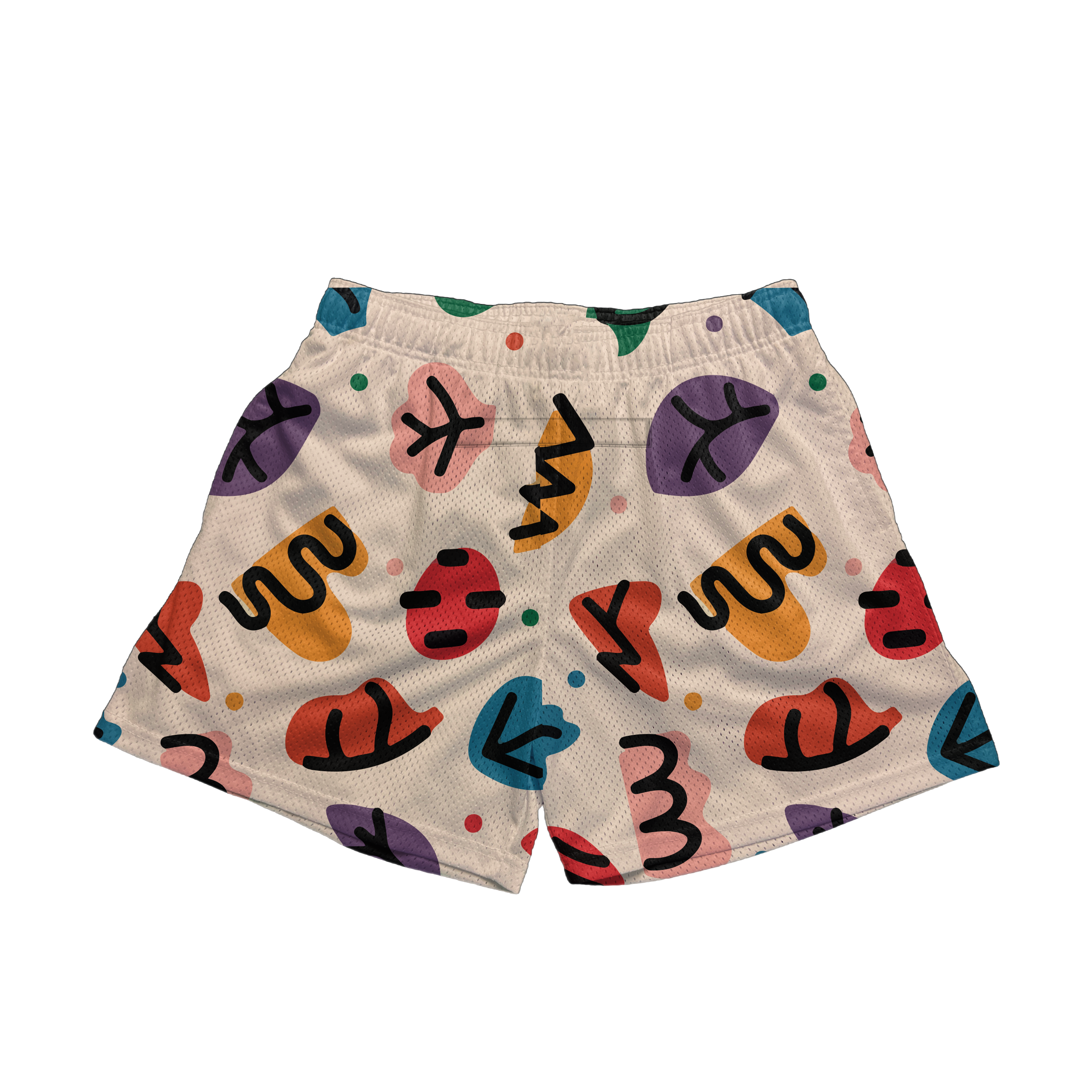 Mesh Shorts - Doodle