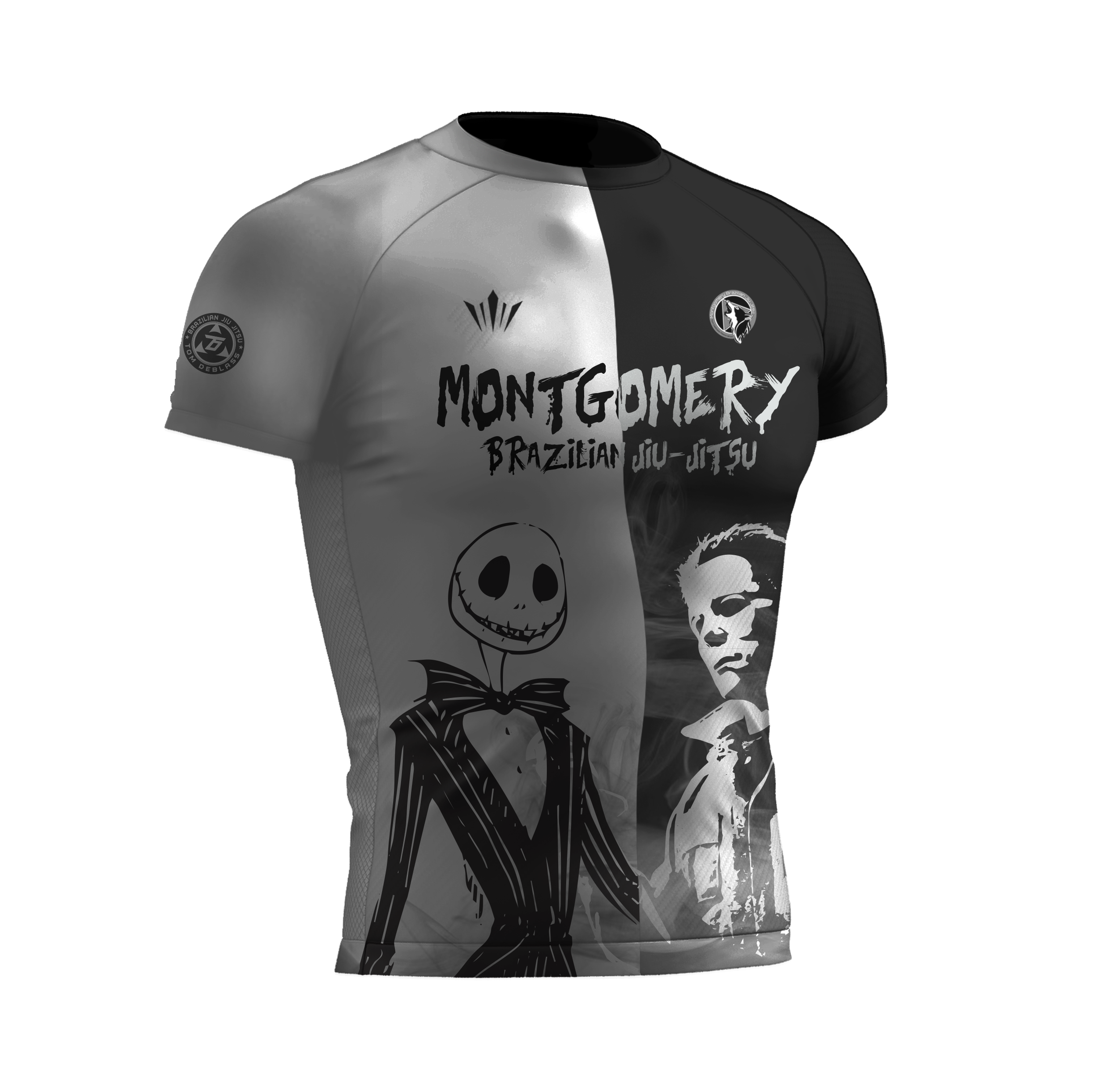 Montgomery BJJ Halloween Themed Rashguard