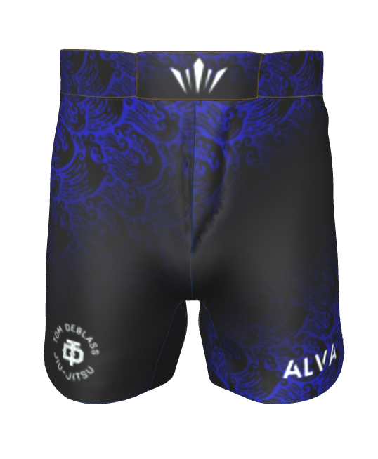 Flow BJJ Ranked Shorts - Blue