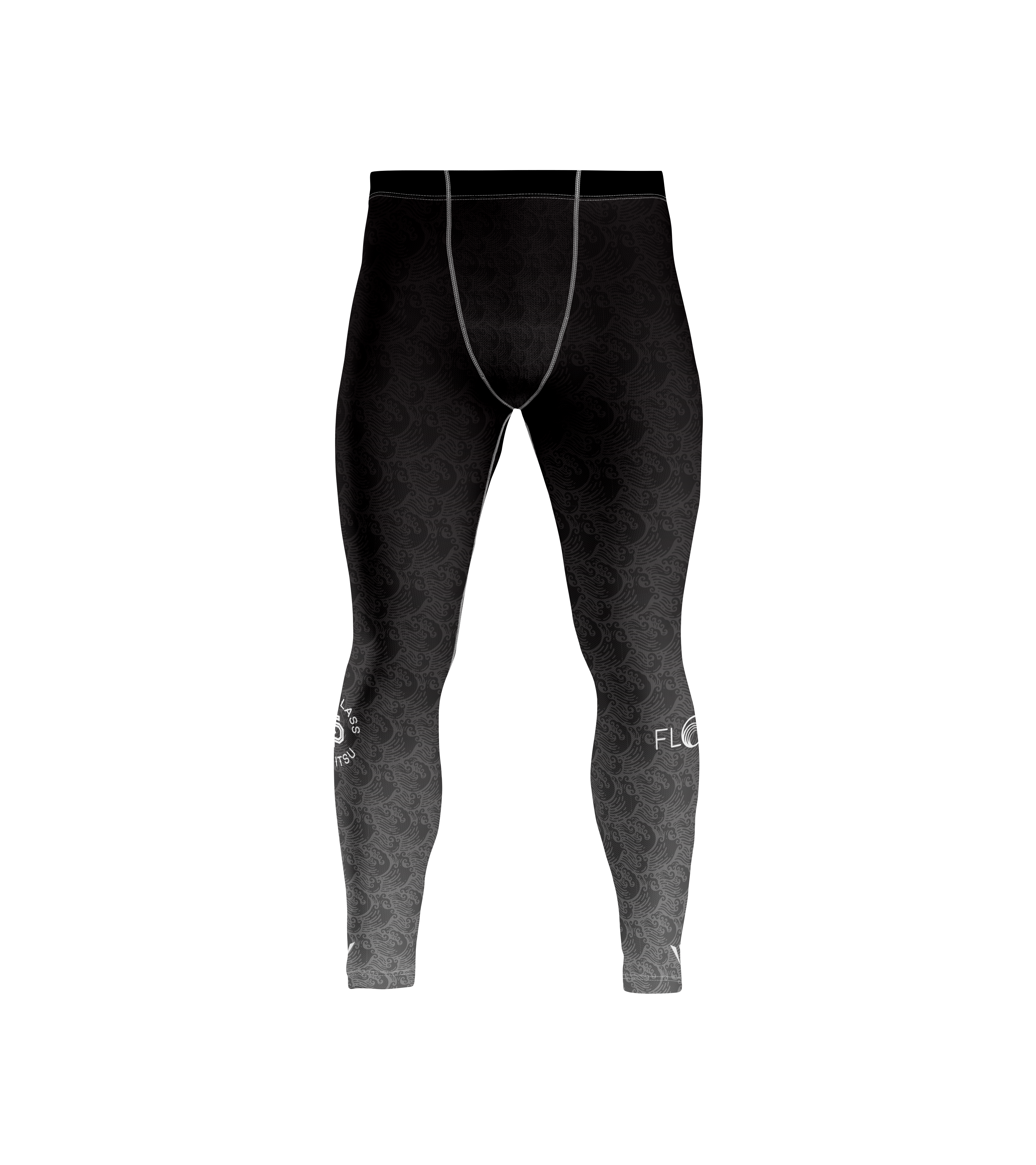 Flow BJJ Men's Spat - Grey Gradient