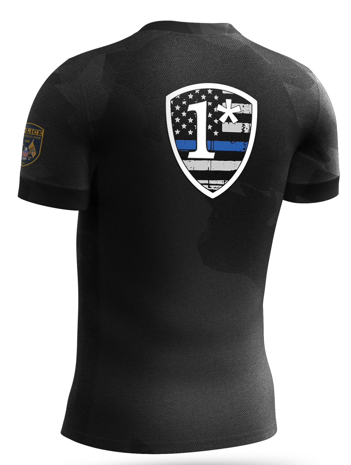 Ridgefield PD Rashguard - Black Camo
