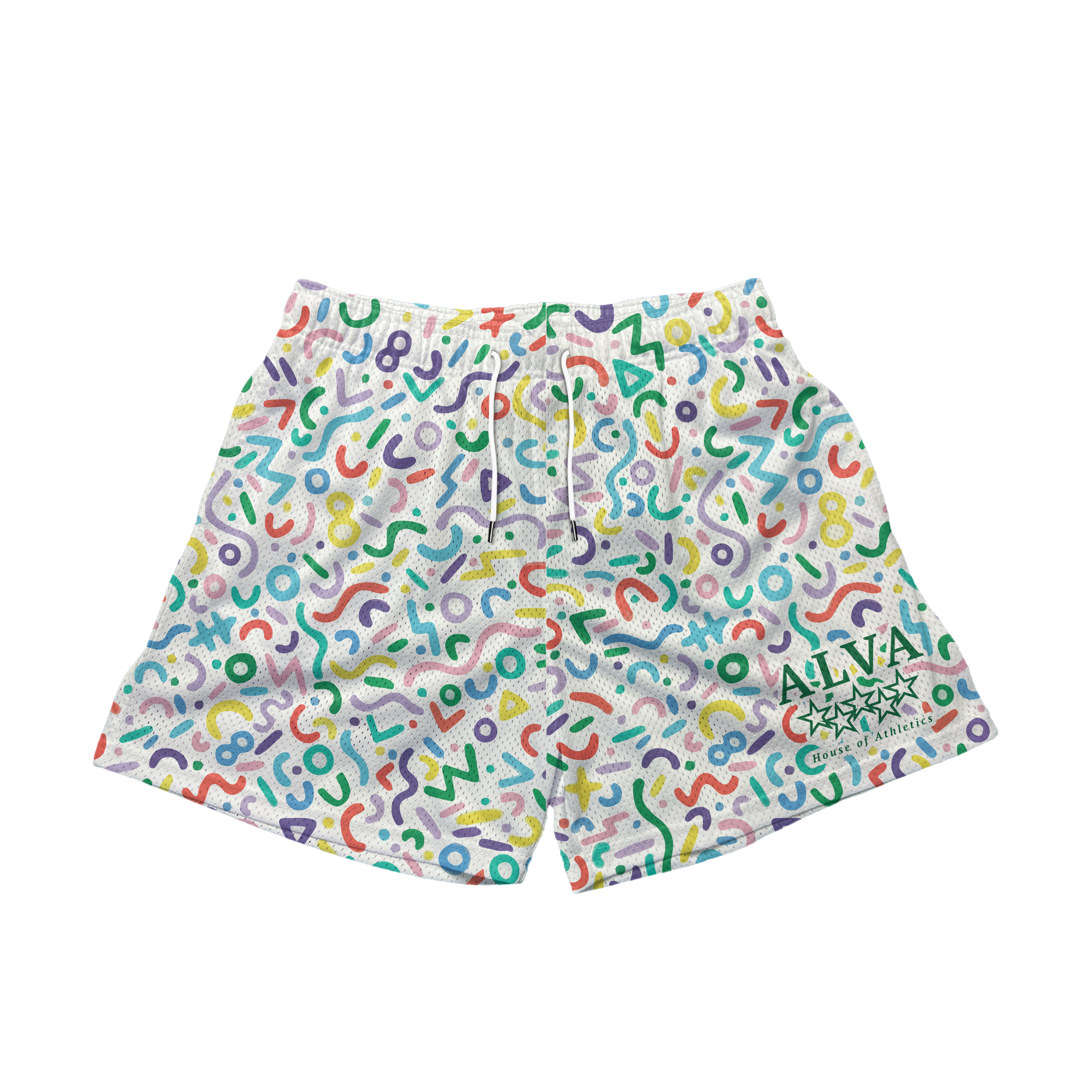 Mesh Shorts - Confetti