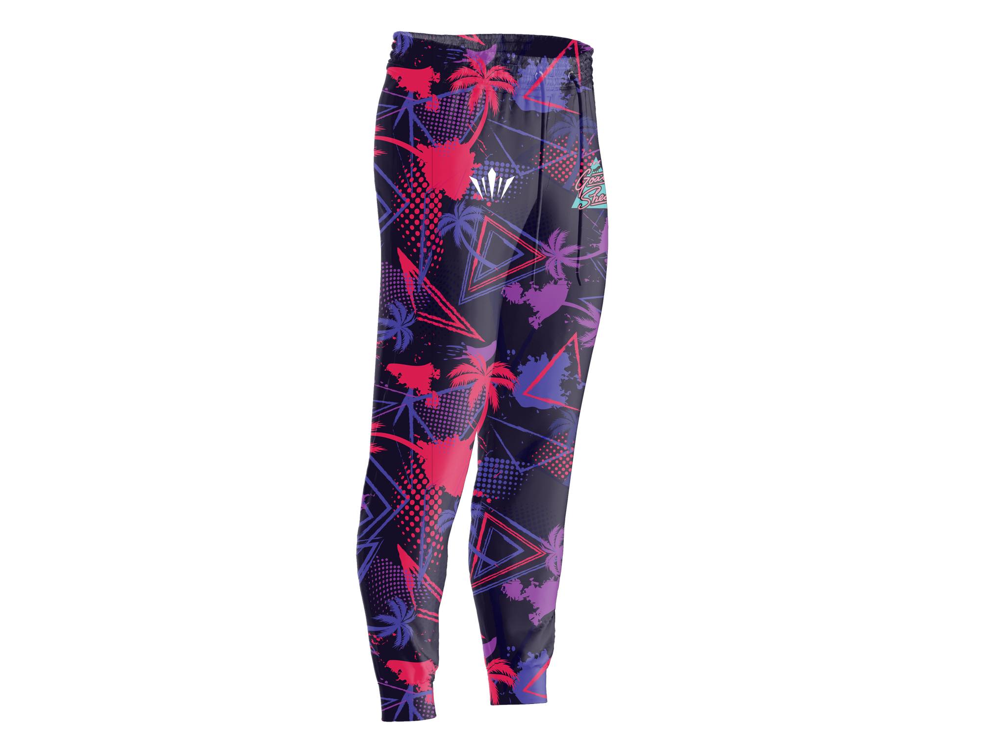 Goat Shed Track Pants - Tropical