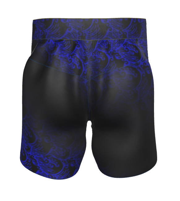 Flow BJJ Ranked Shorts - Blue