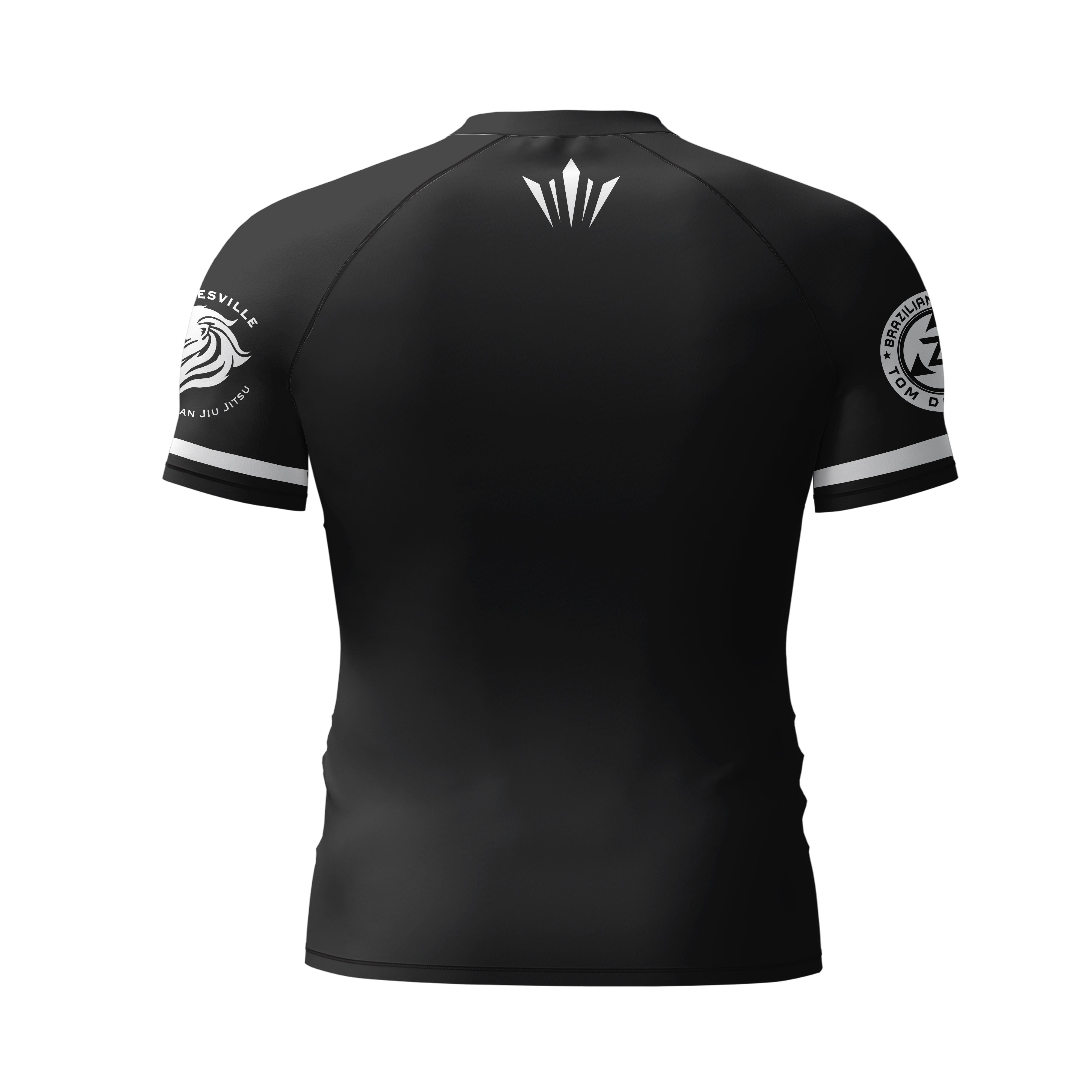 Mooresville BJJ Ranked Rashguard - Black V2
