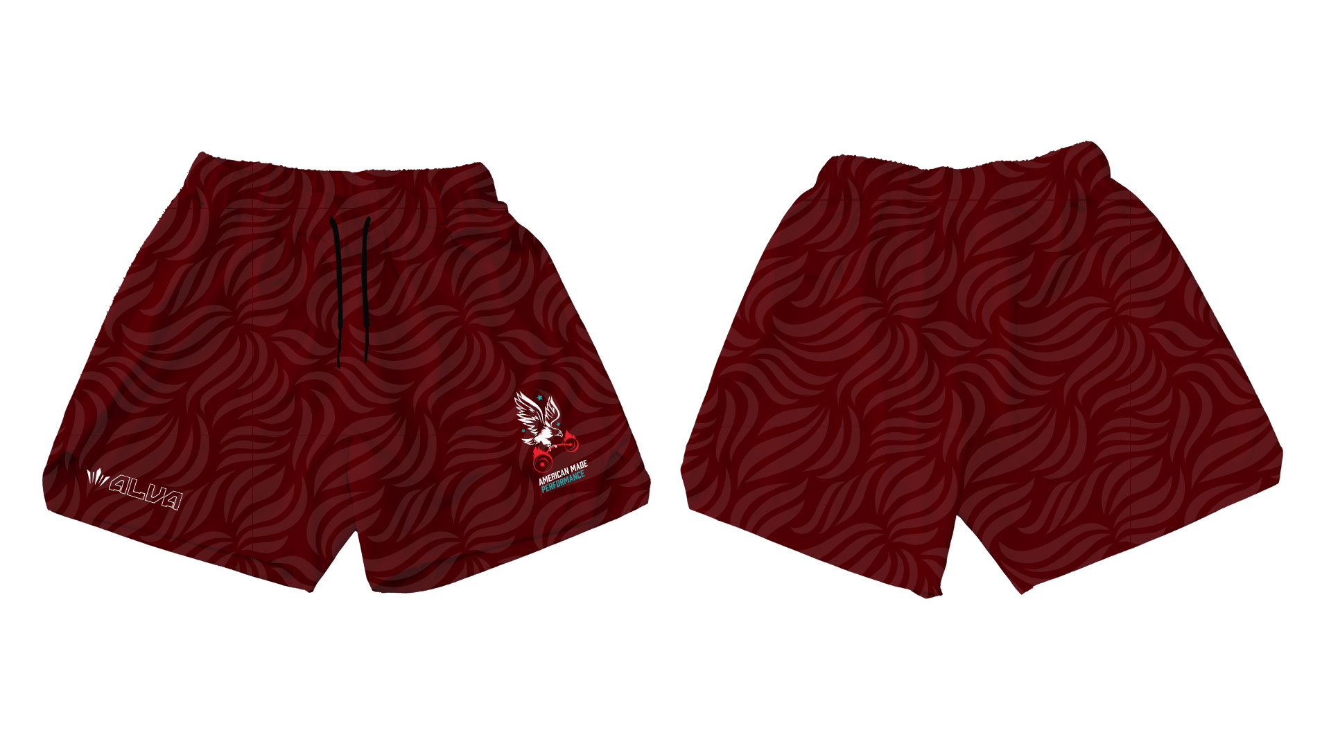 AMP Core Shorts - Burnt Red