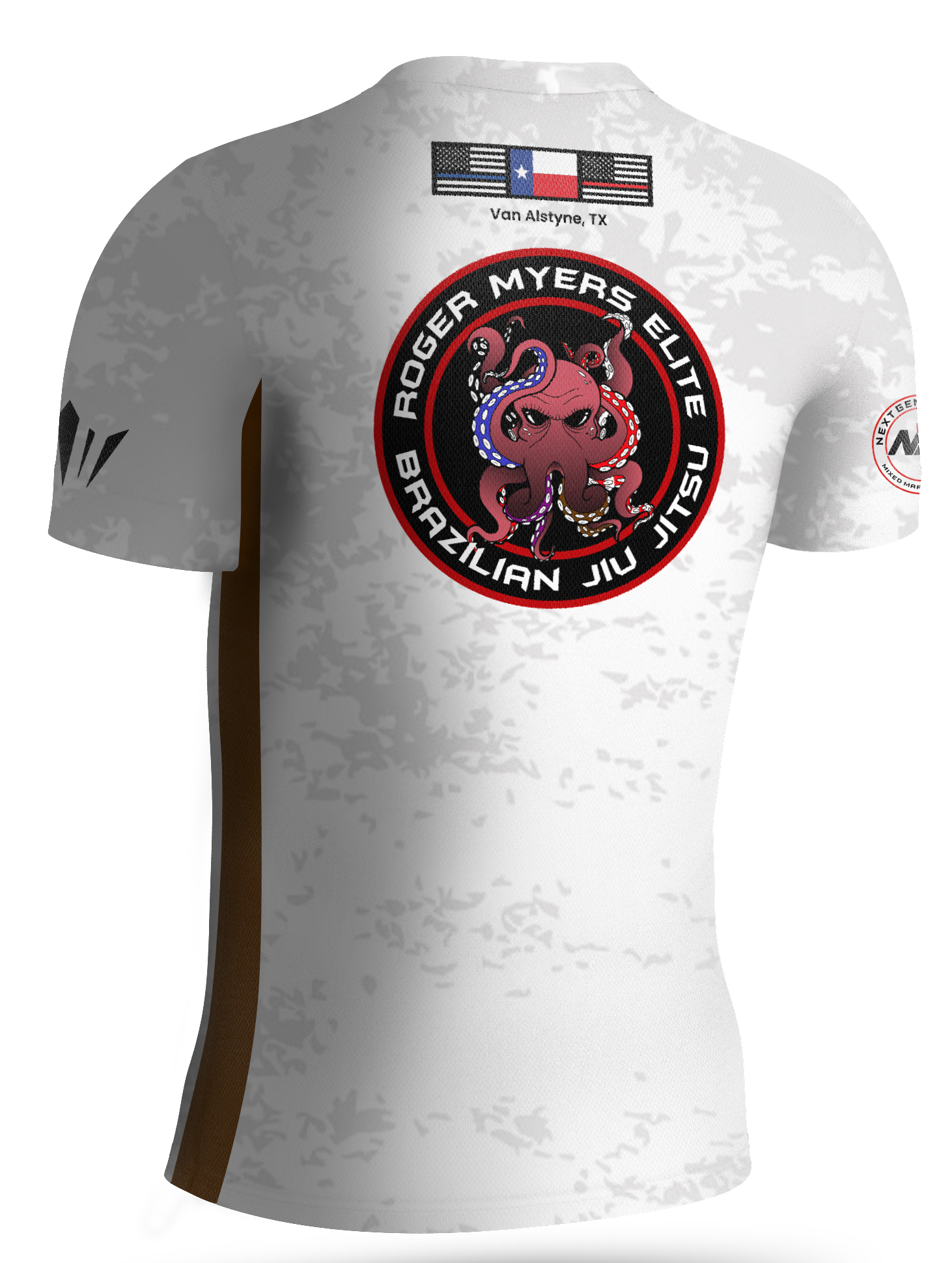 RM Elite Light Ranked Rashguard - Brown