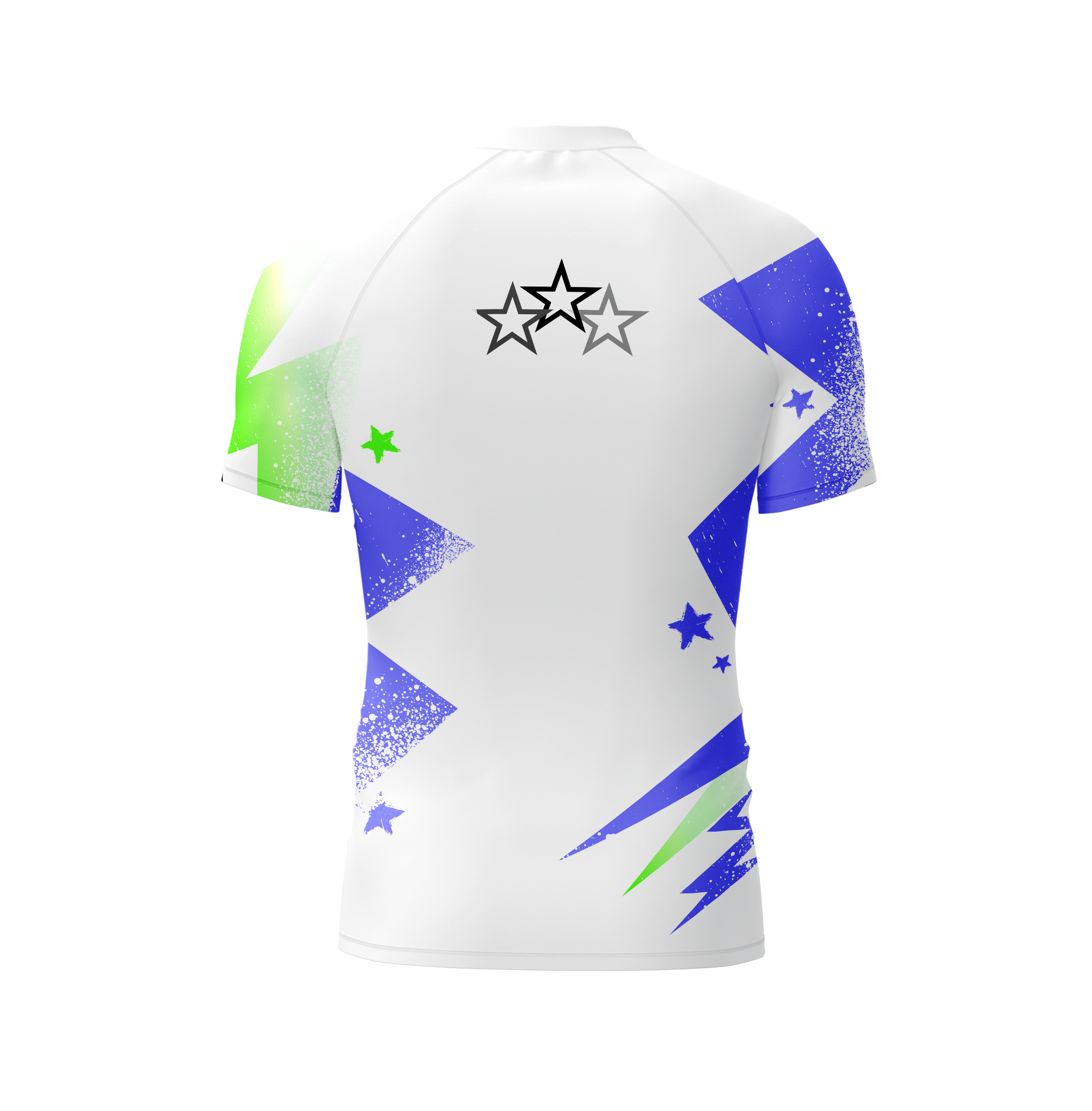 90's Superstar Rashguard - White
