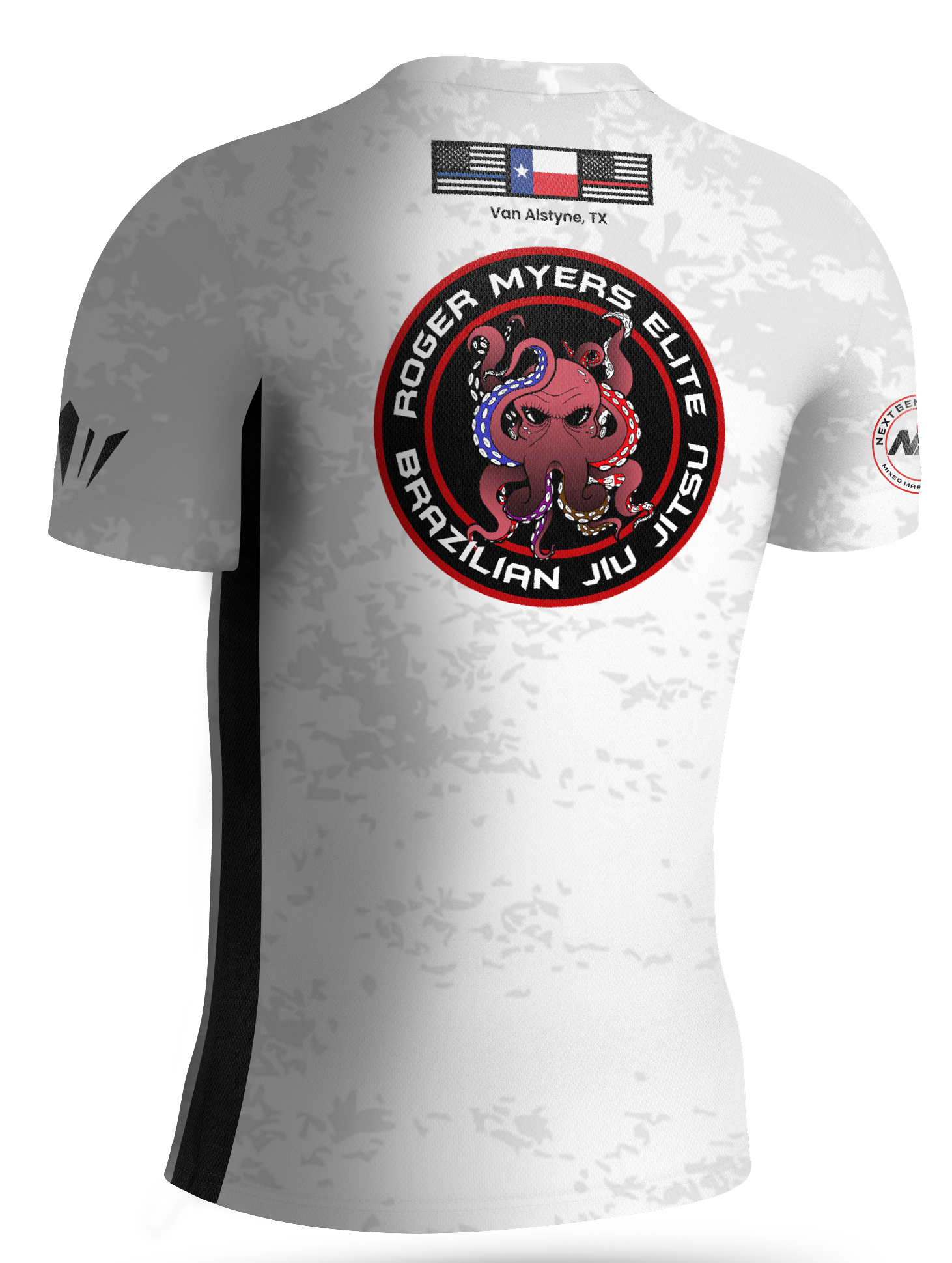 RM Elite Light Ranked Rashguard - White