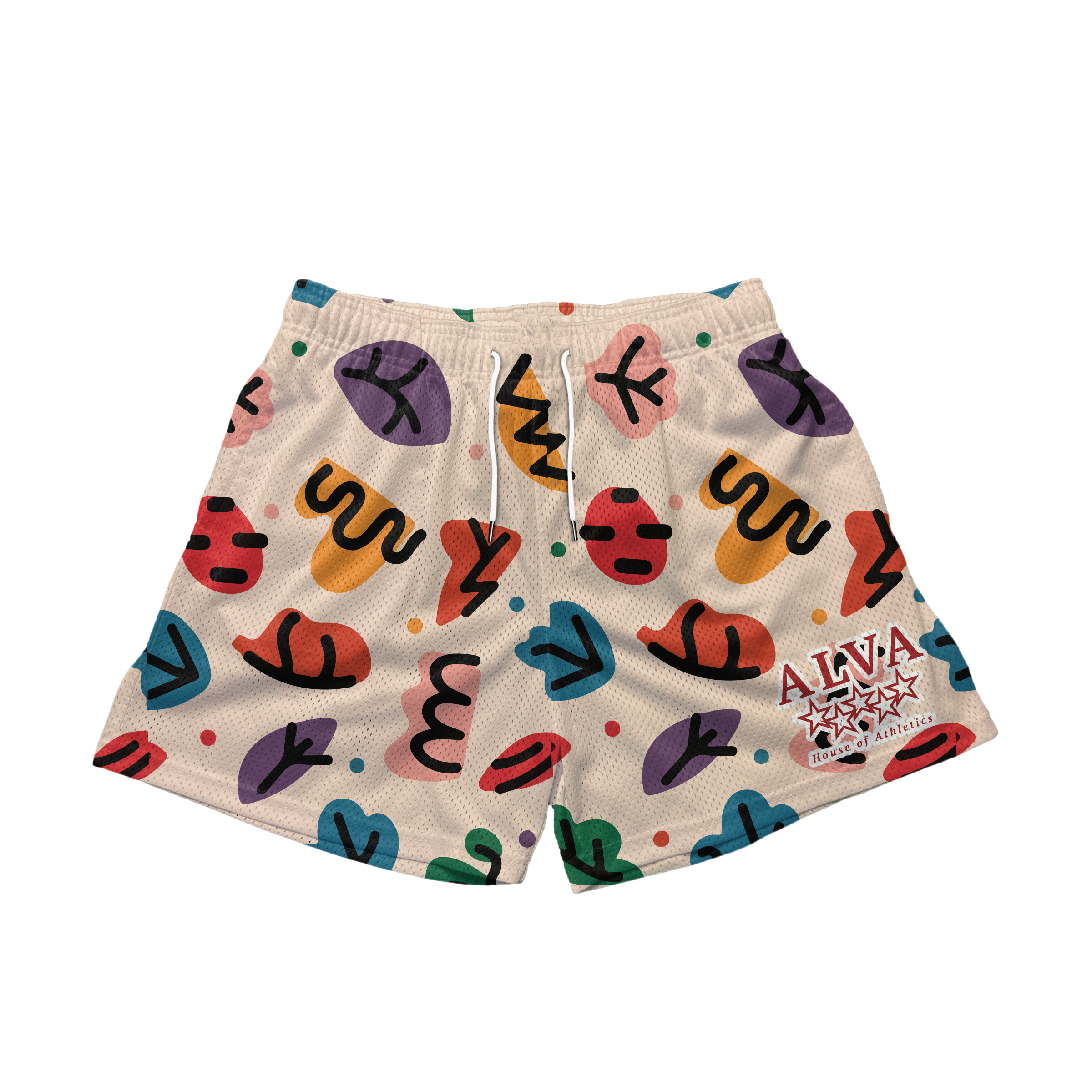 Mesh Shorts - Doodle