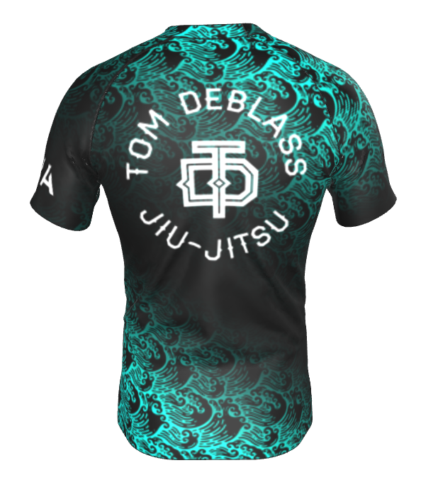 Kids Flow BJJ Ranked Rashguard - Dark Gradient