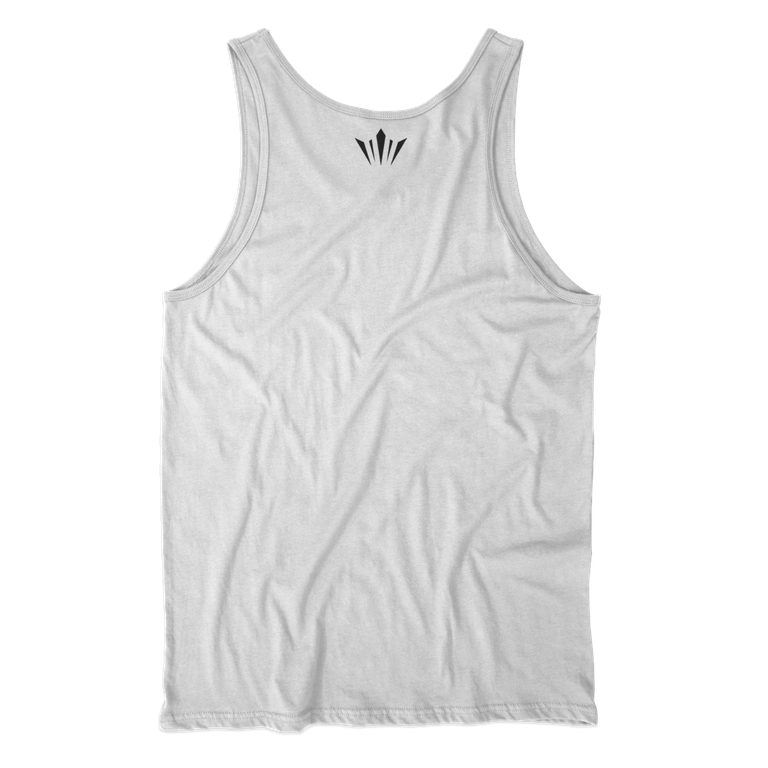 Simple Man Podcast Tank - White