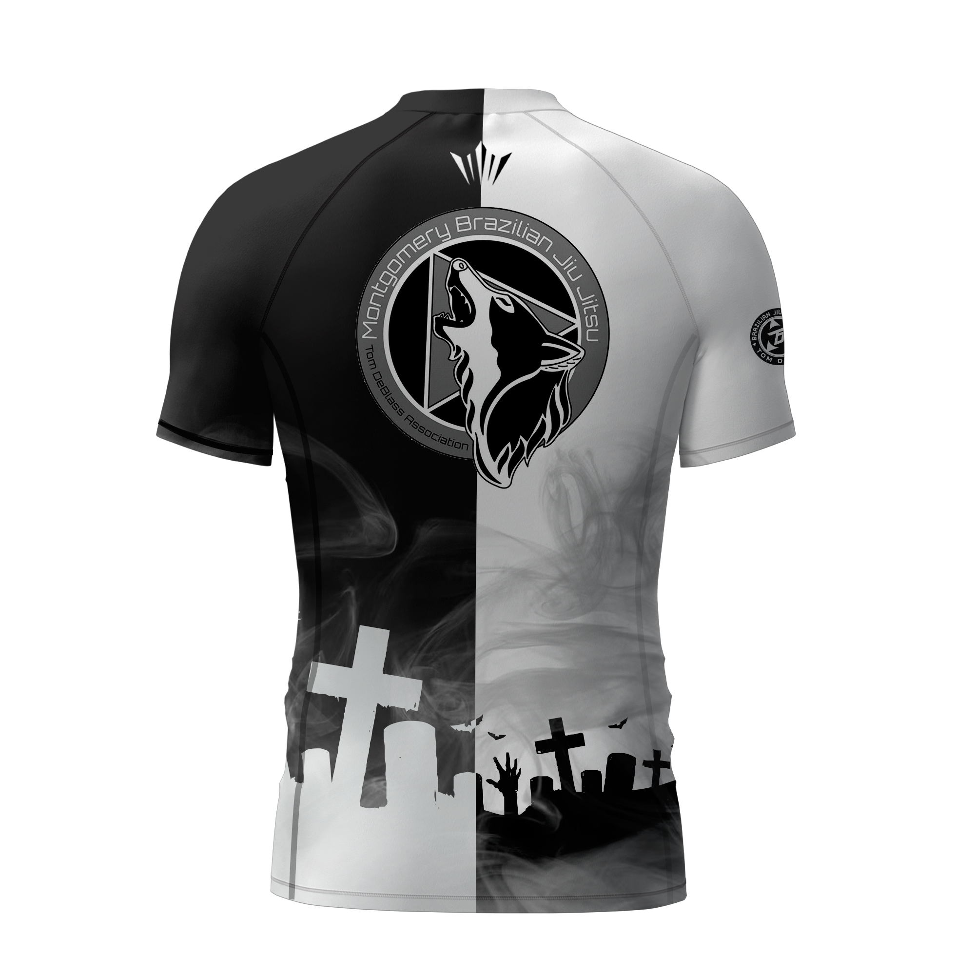 Montgomery BJJ Halloween Themed Rashguard