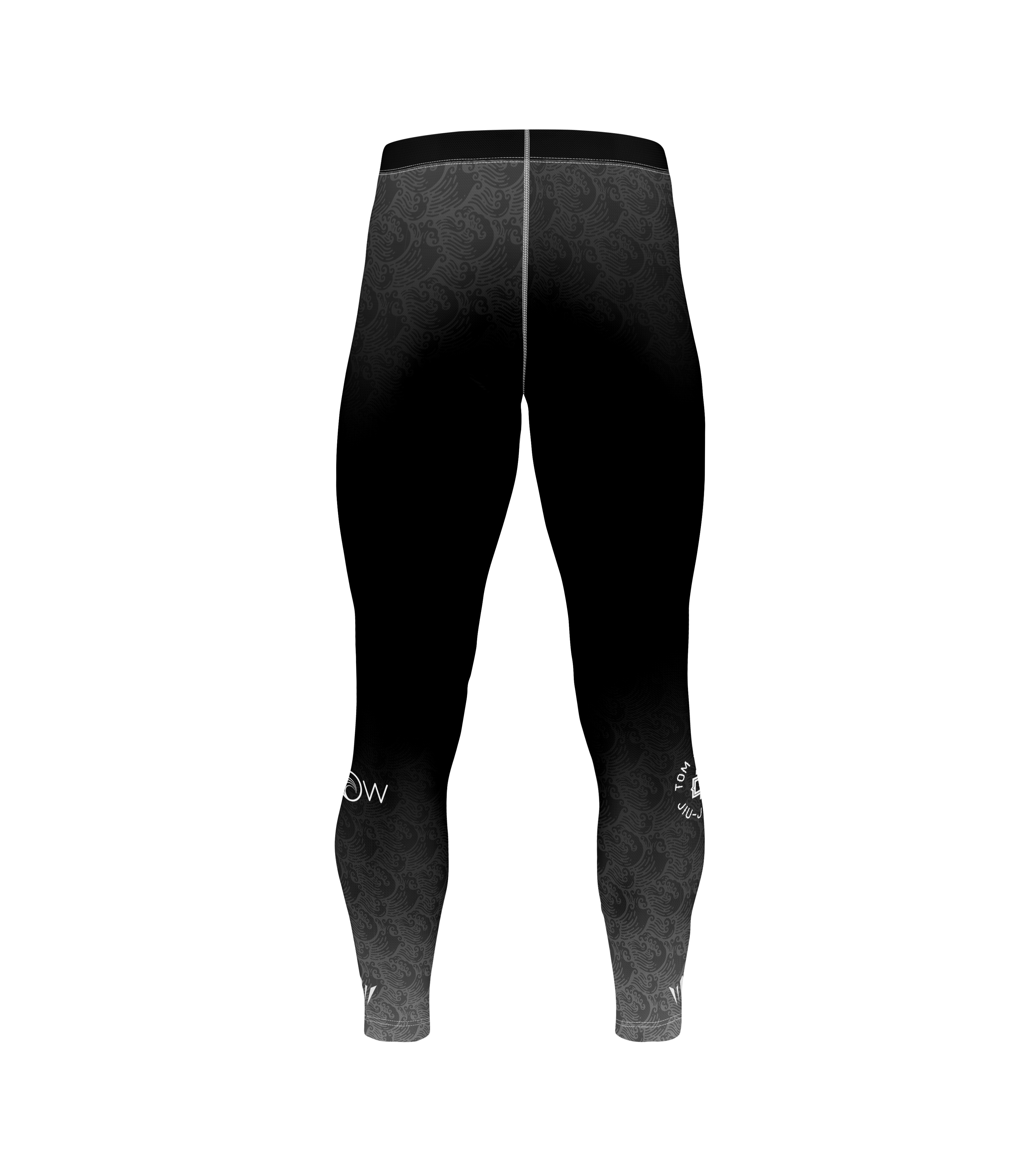 Flow BJJ Men's Spat - Grey Gradient