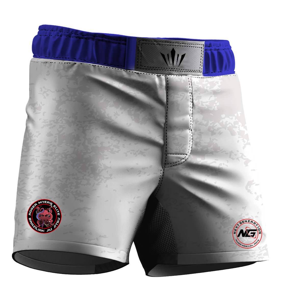 RM Elite Light Ranked BJJ Shorts - Blue