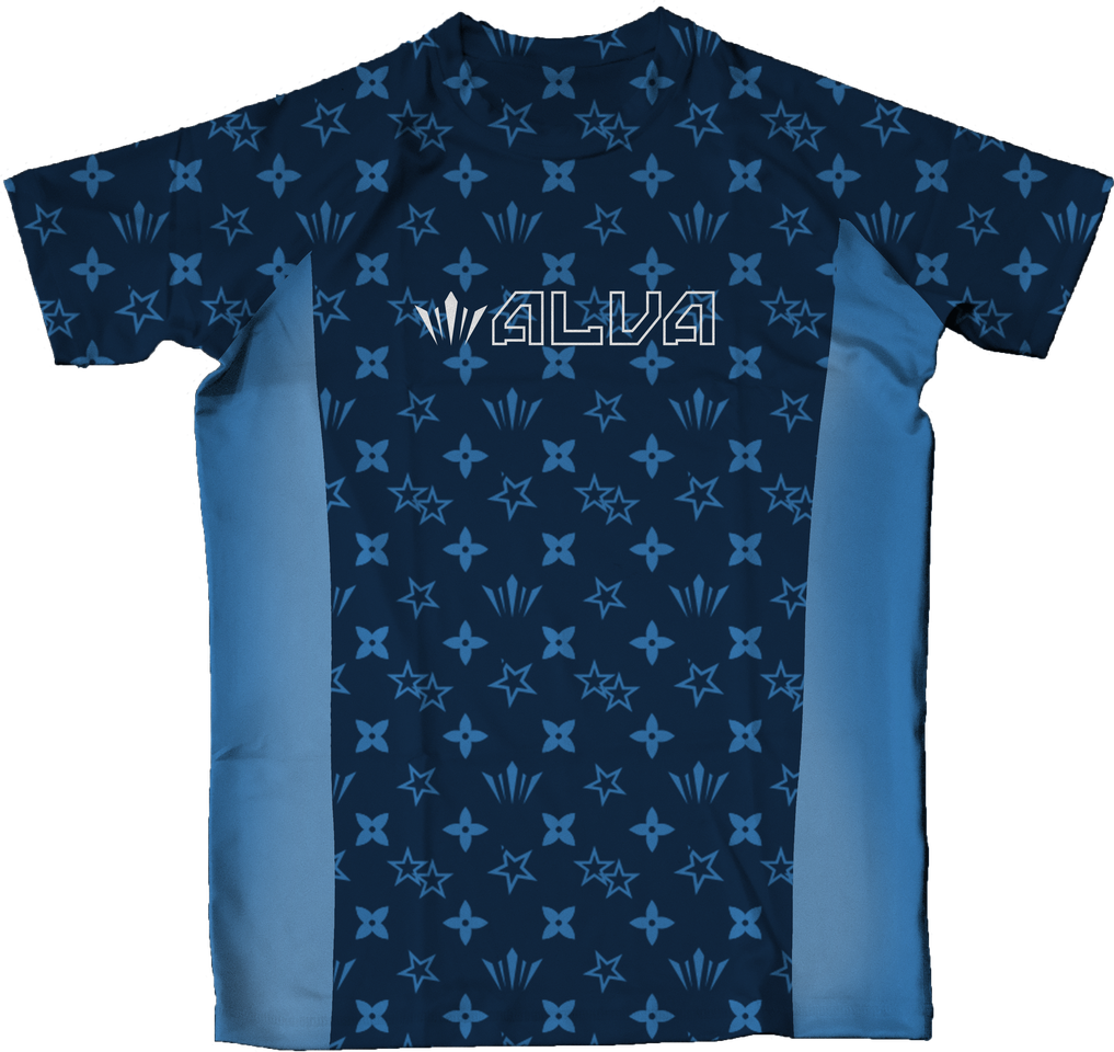 Blue LV Rashguard