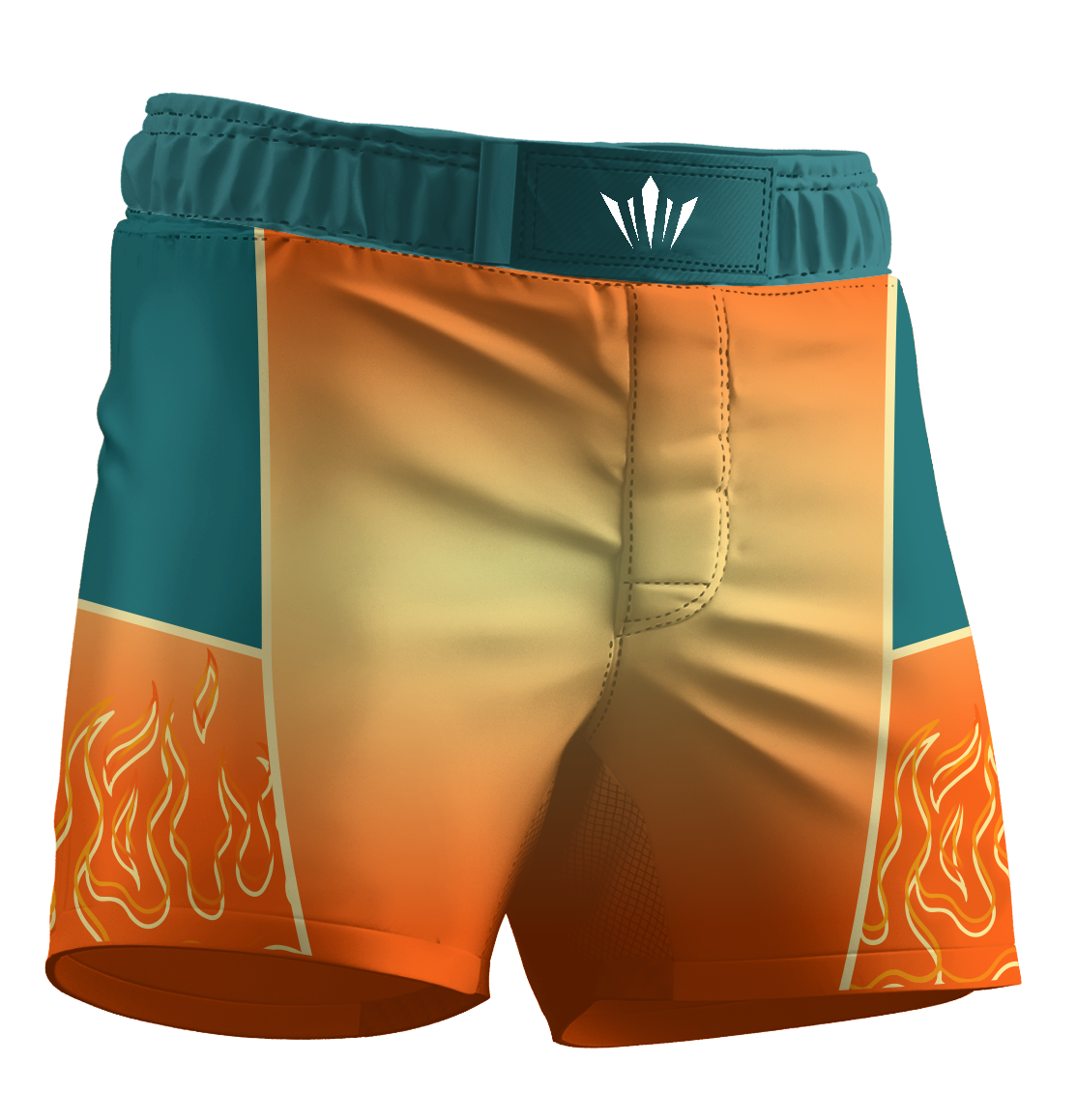 Kids Fire Type BJJ Shorts