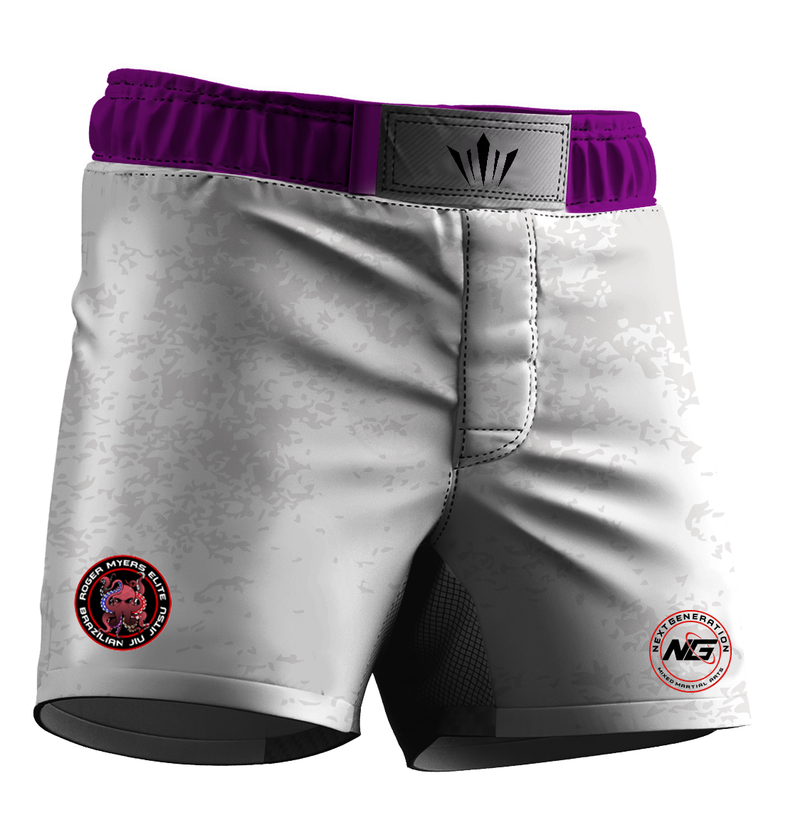 RM Elite Light Ranked BJJ Shorts - Purple