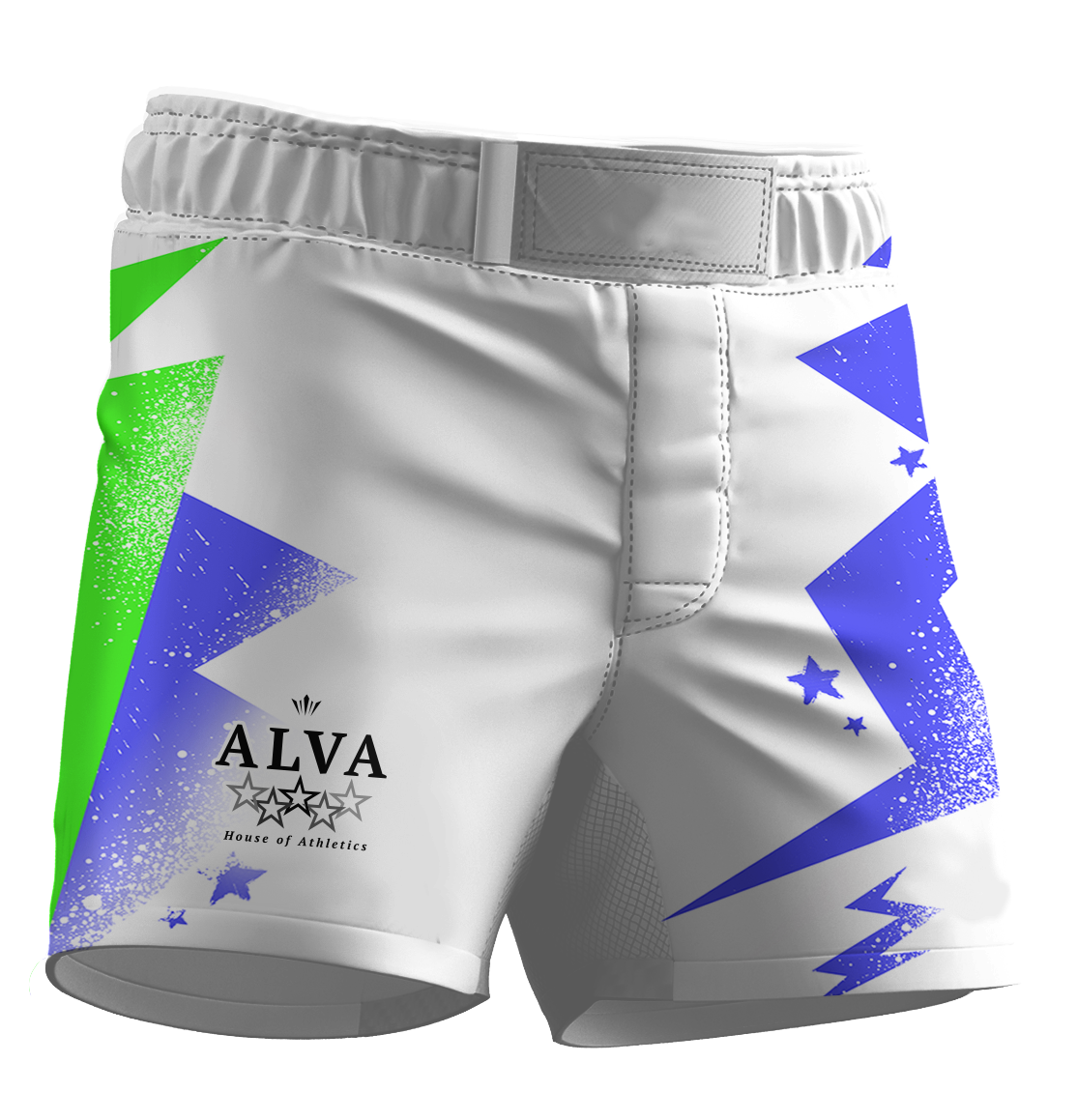 90's Superstar BJJ Shorts - White