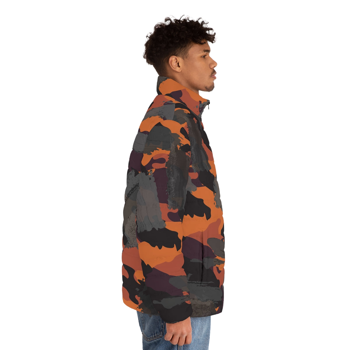 Men's Urban Camo Puffer Jacket