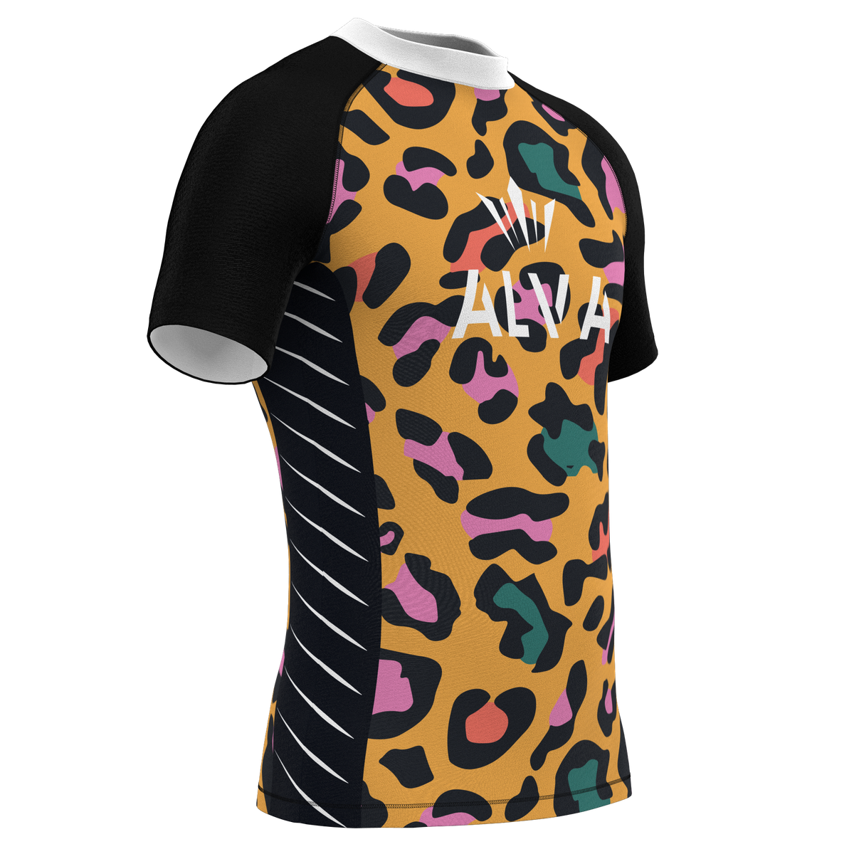 Multi Color Cheetah Rashguard