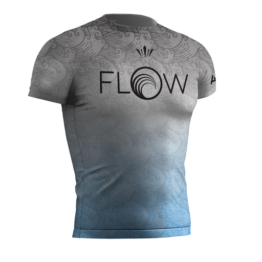 Flow BJJ Ranked Rashguard - Light Gradient