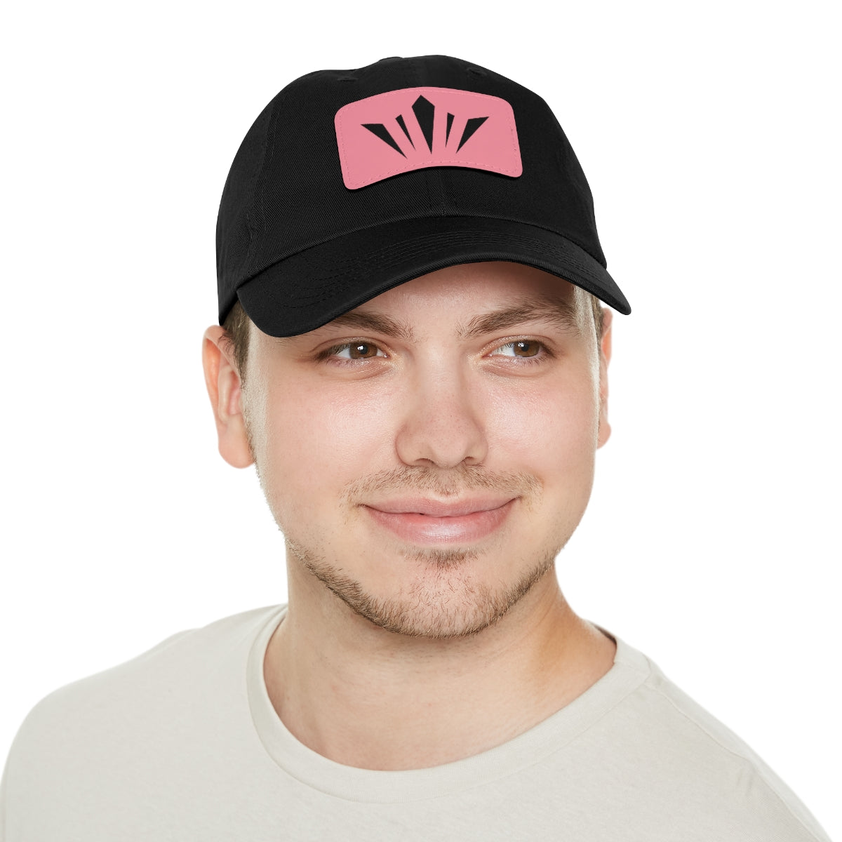 Dad Hat with Leather Patch