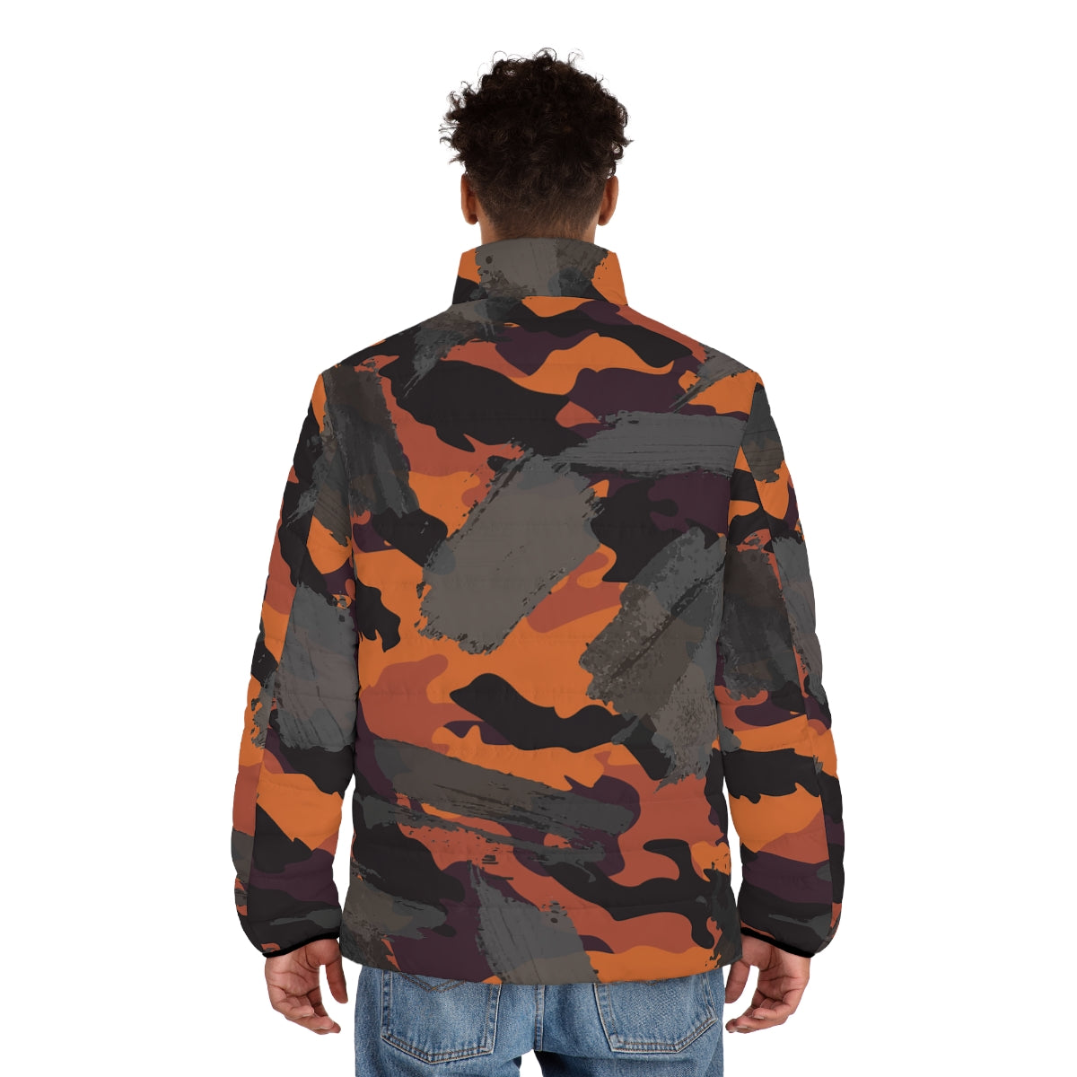 Men's Urban Camo Puffer Jacket