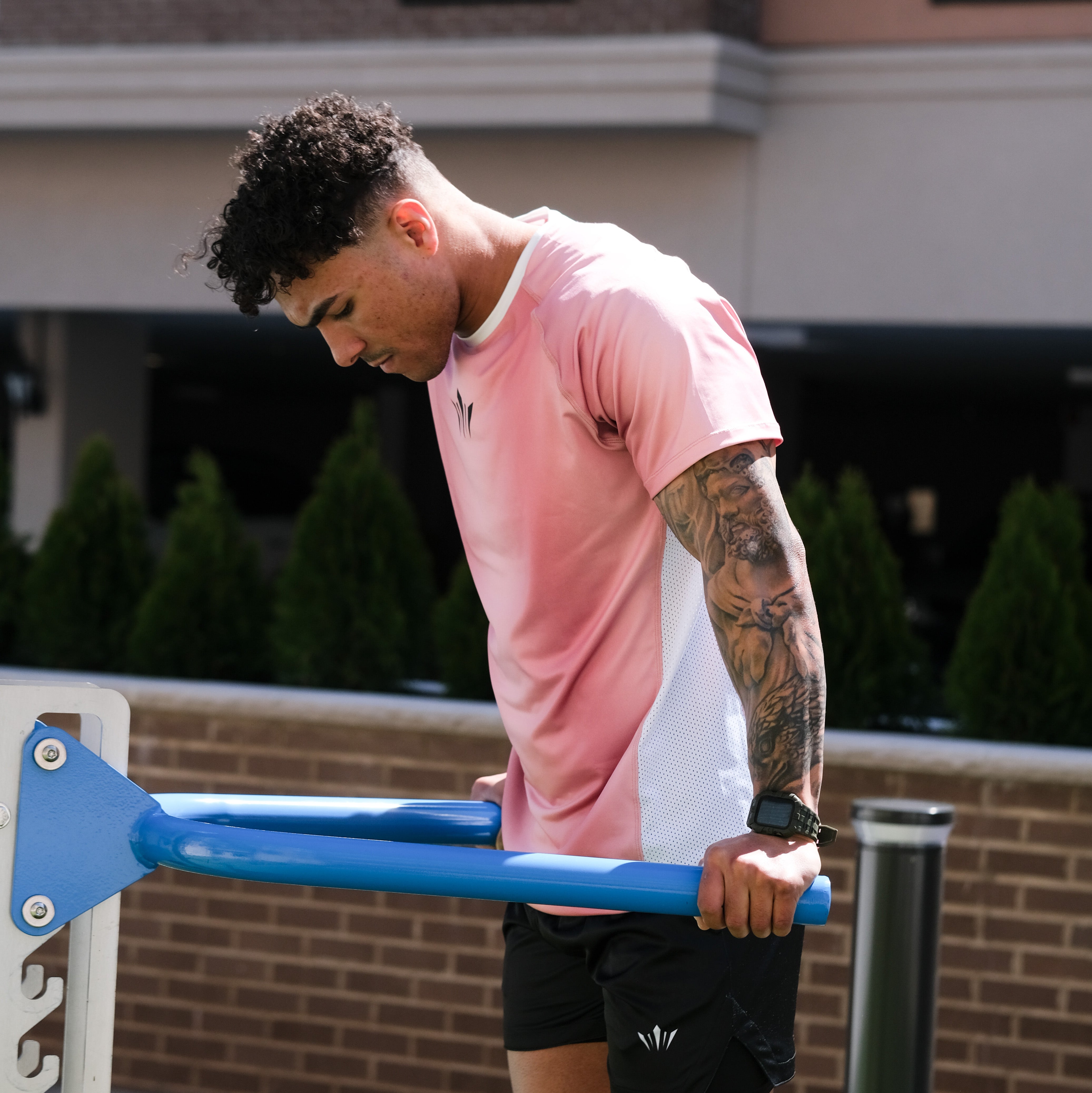 Performance Tee - Blue Marble