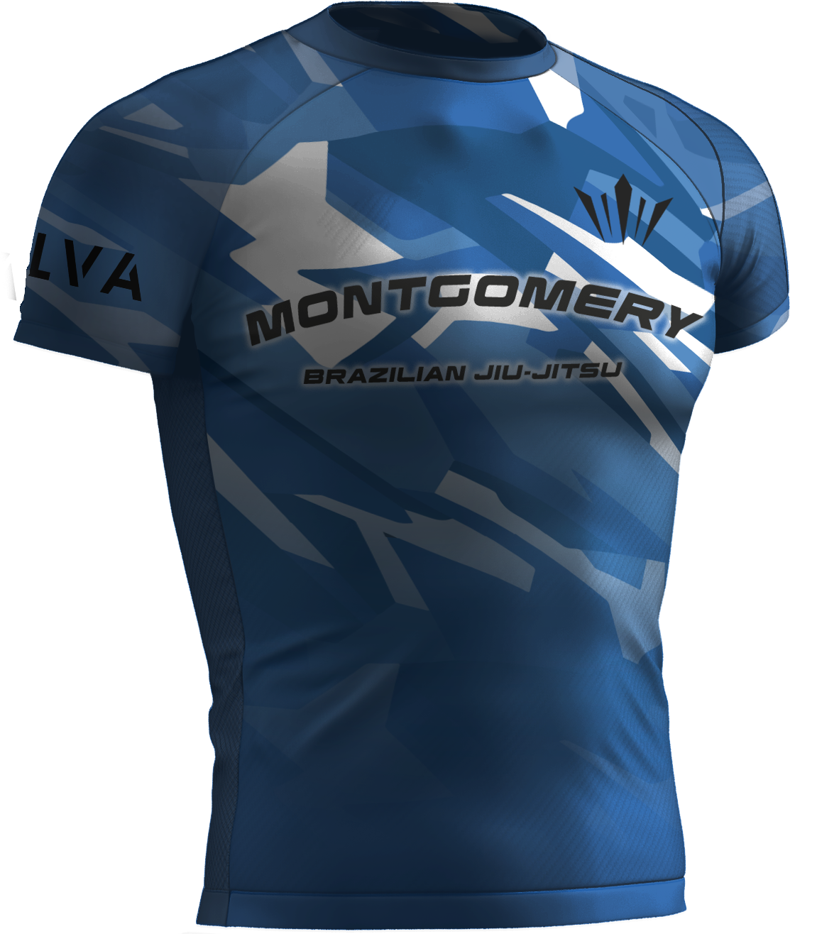 Montgomery Ranked Rashguard - Blue