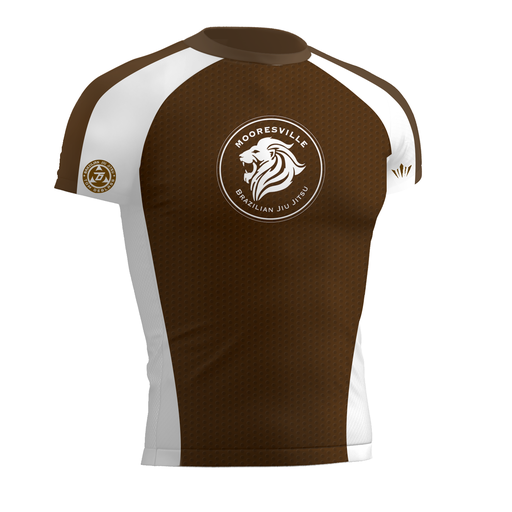 Mooresville BJJ Ranked Rashguard - Brown