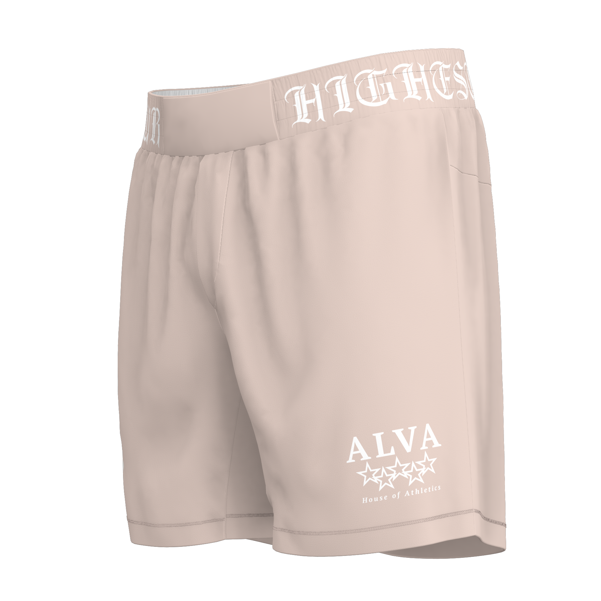Pale Silver BJJ Shorts
