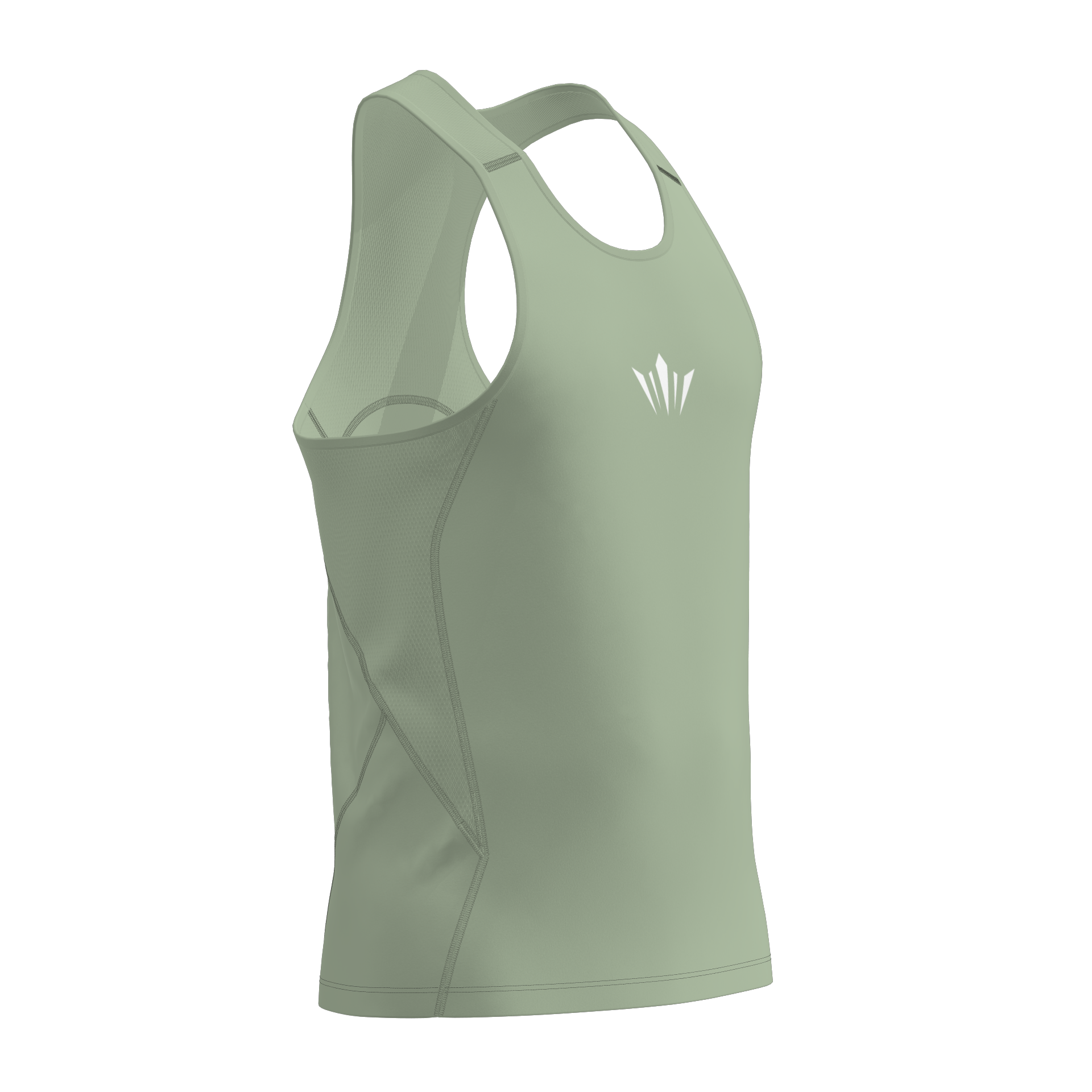 Performance Singlet Sage Green