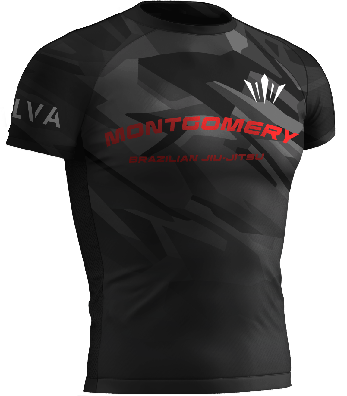 Montgomery Ranked Rashguard - Black