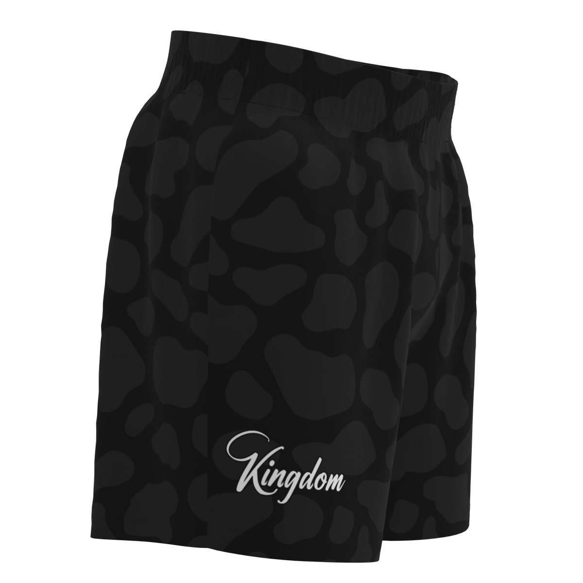 Kingdom Mesh Shorts - Black Leopard