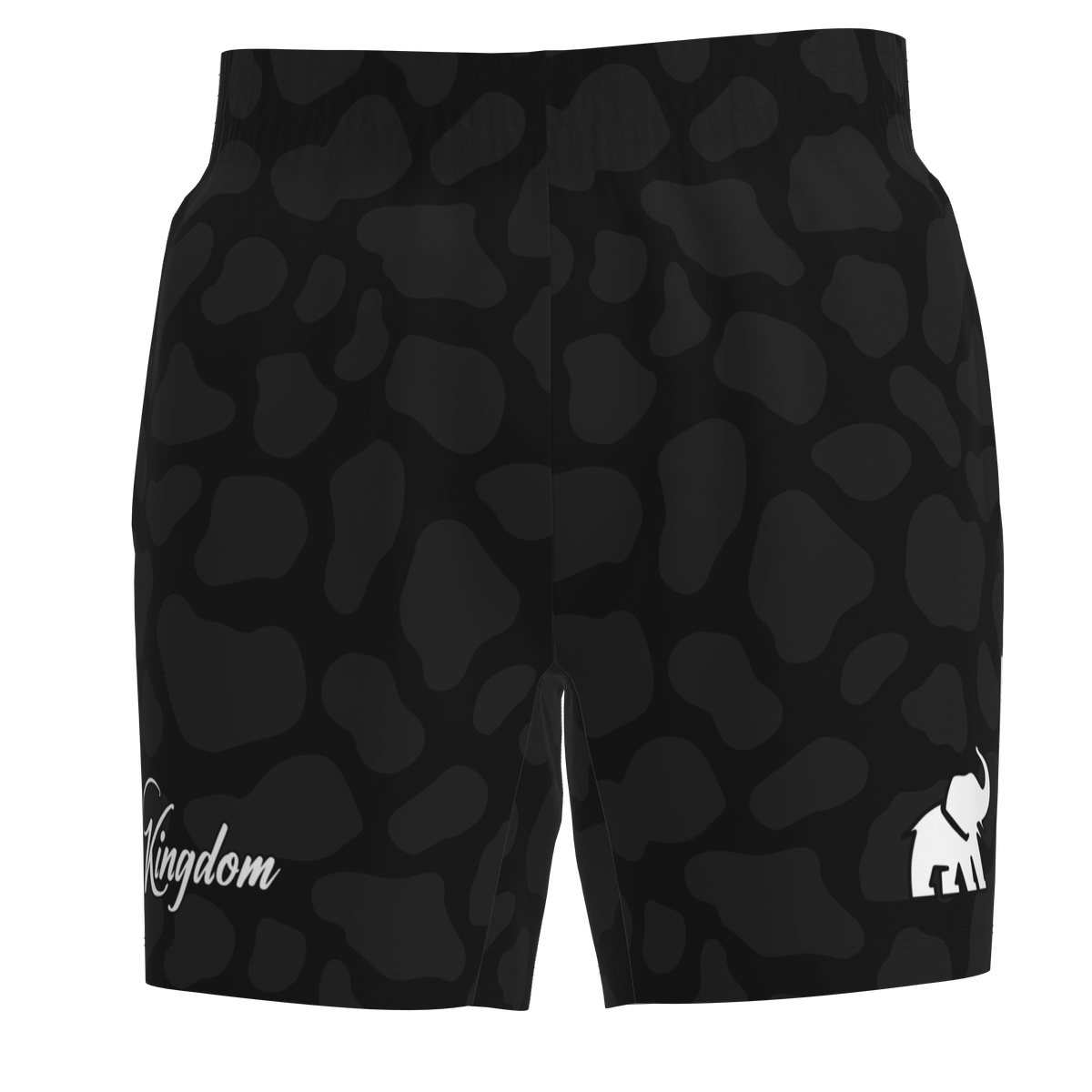 Kingdom Mesh Shorts - Black Leopard