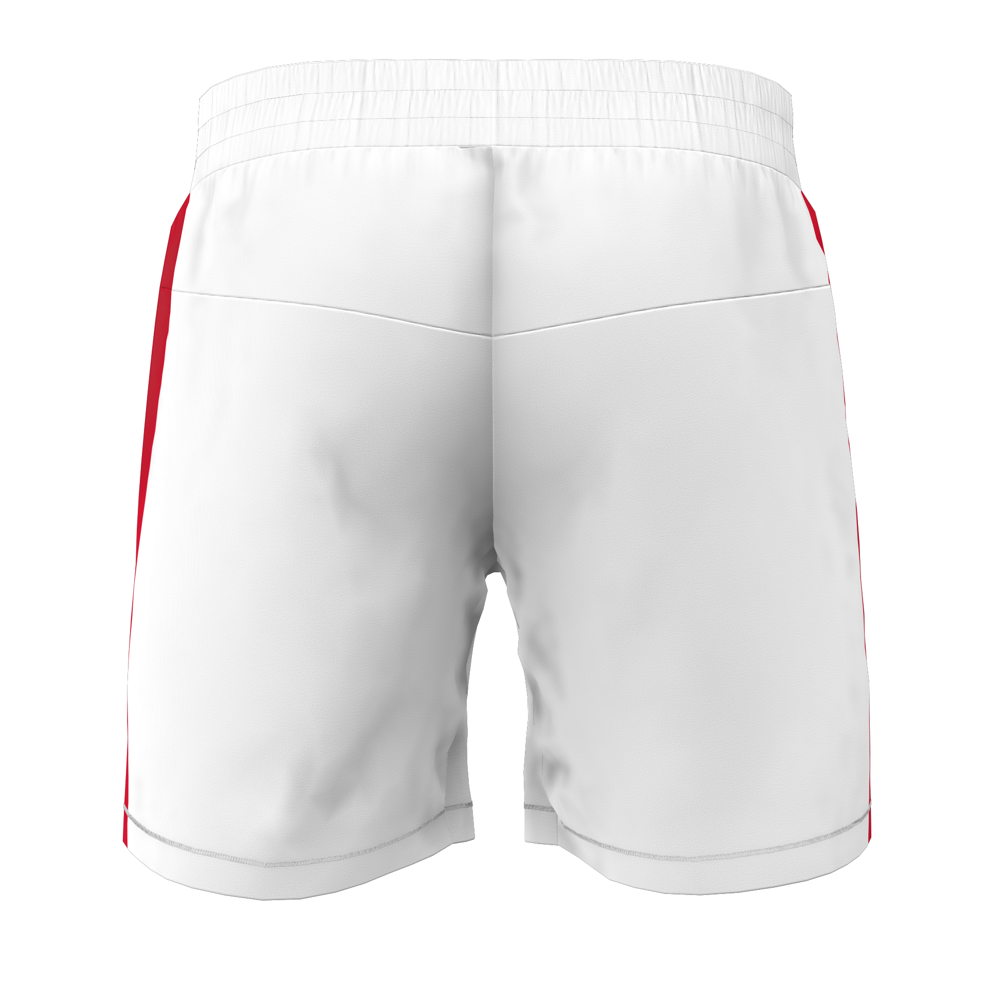 RUBJJ Shorts - White/Red