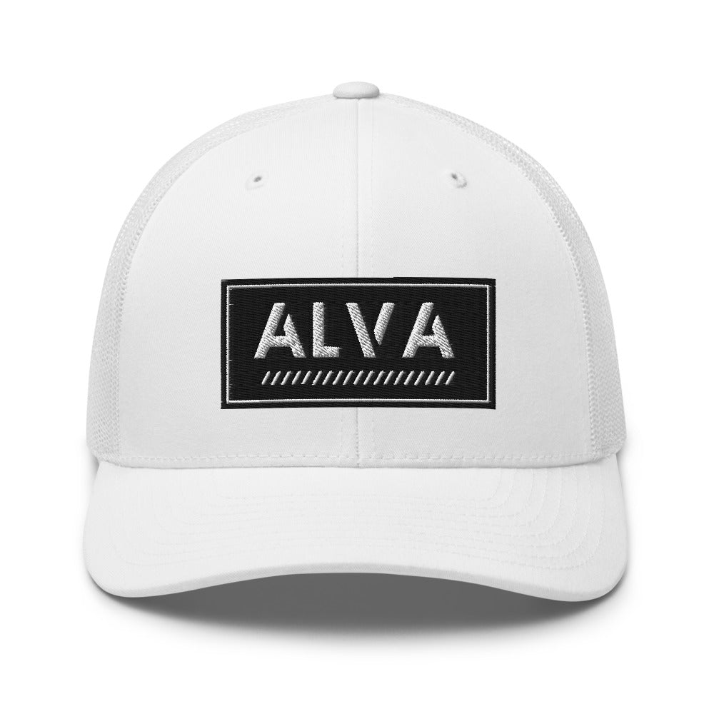 Signature Trucker Cap White