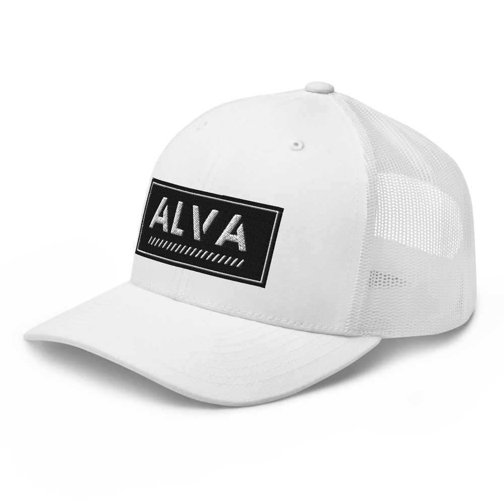 Signature Trucker Cap White