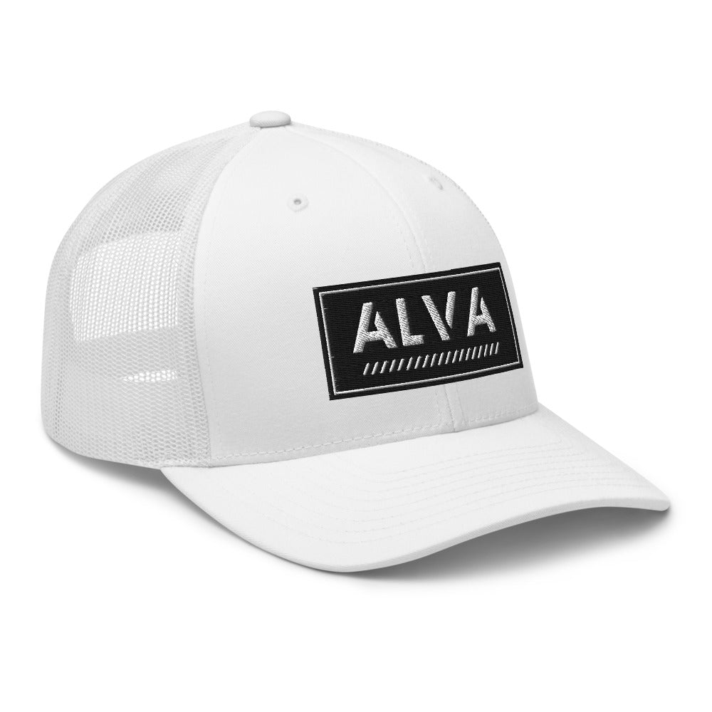 Signature Trucker Cap White