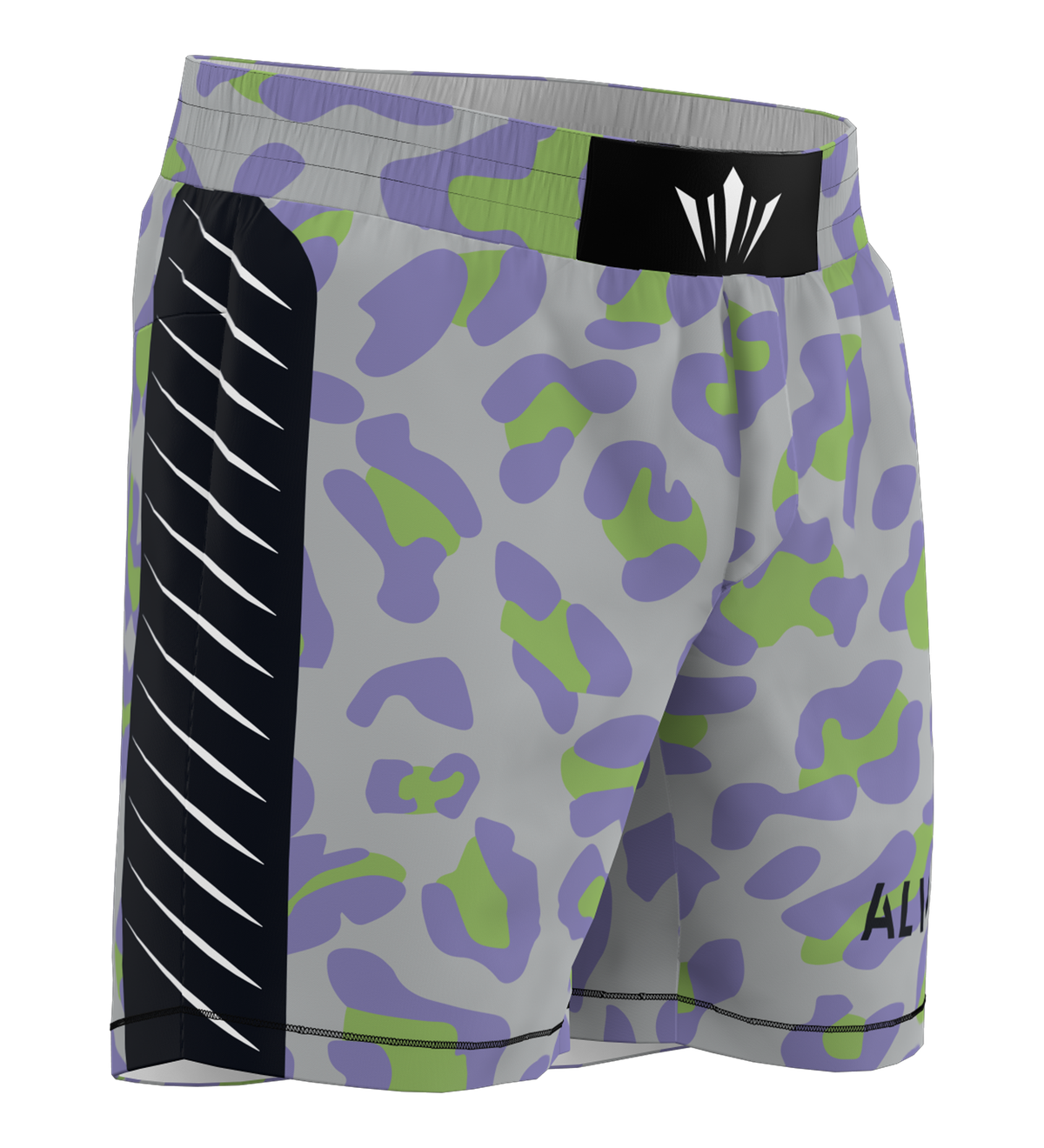 Neon Dust Cheetah BJJ Shorts