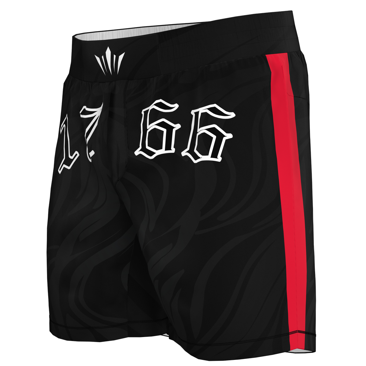 RUBJJ Shorts - Black/Red