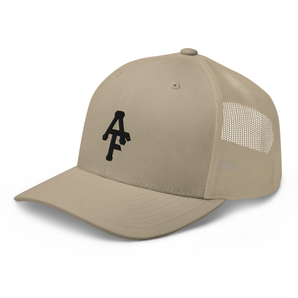 Khaki Retro Trucker Cap