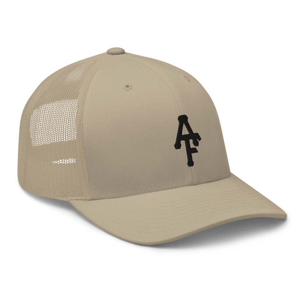 Khaki Retro Trucker Cap