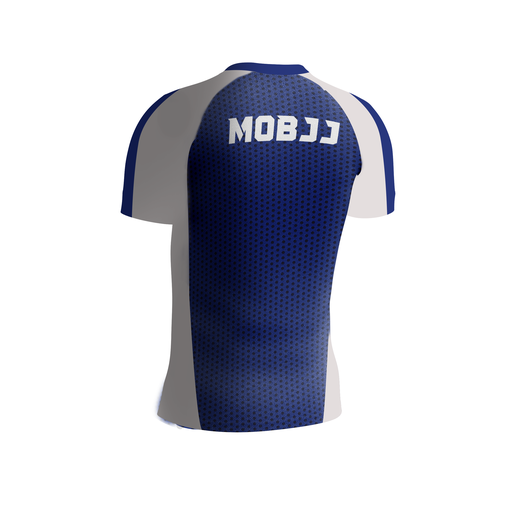 Mooresville BJJ Ranked Rashguard - Blue
