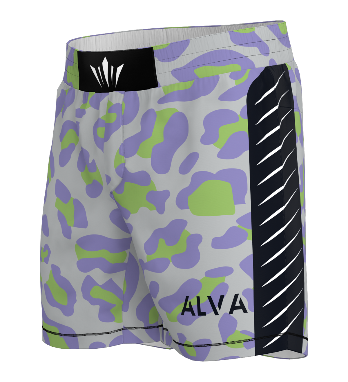 Neon Dust Cheetah BJJ Shorts