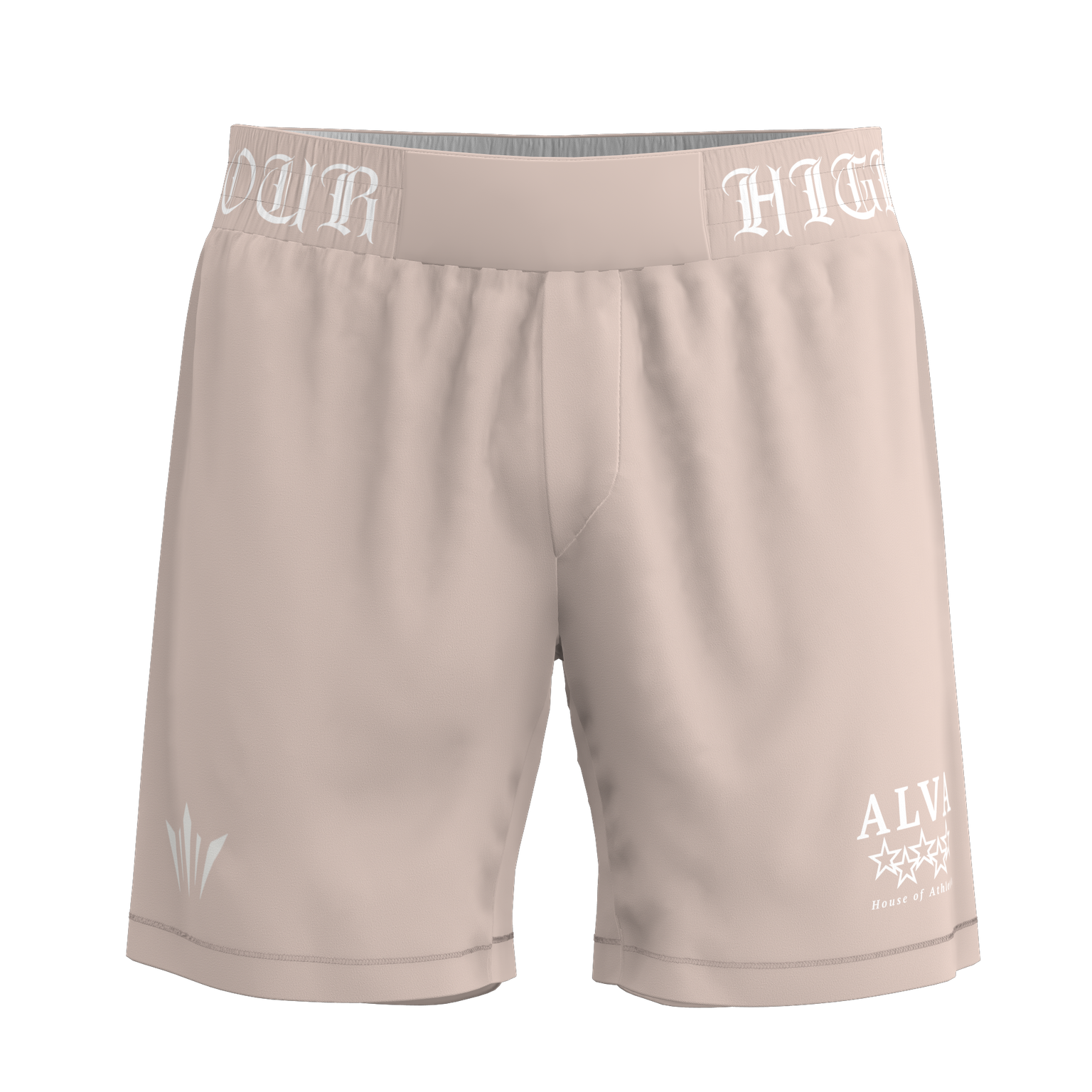 Pale Silver BJJ Shorts