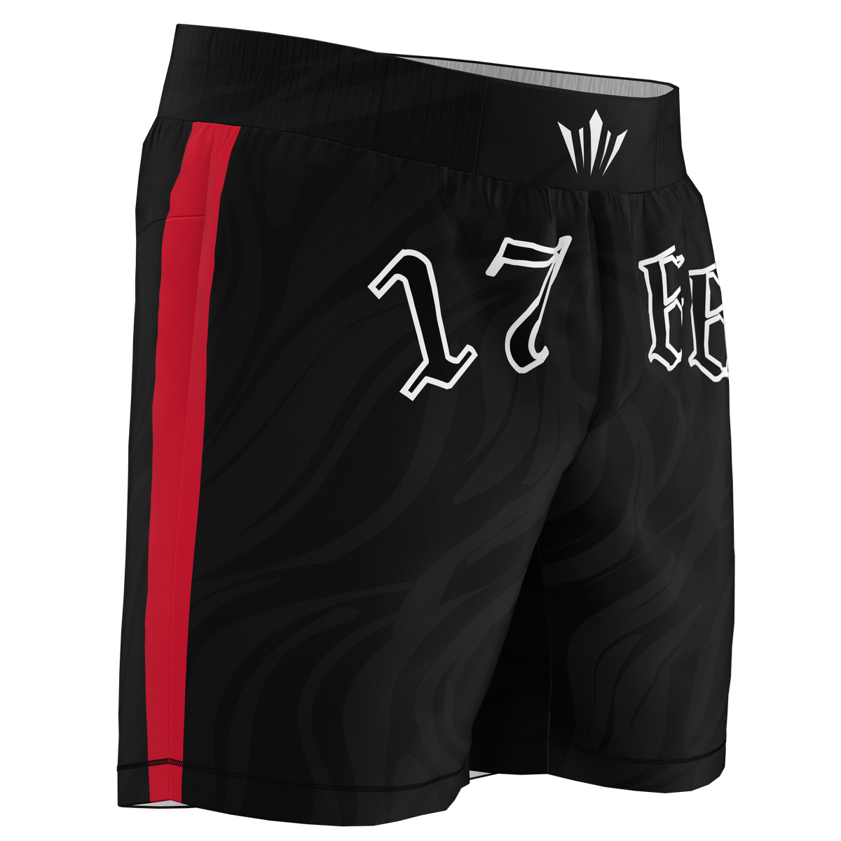 RUBJJ Shorts - Black/Red